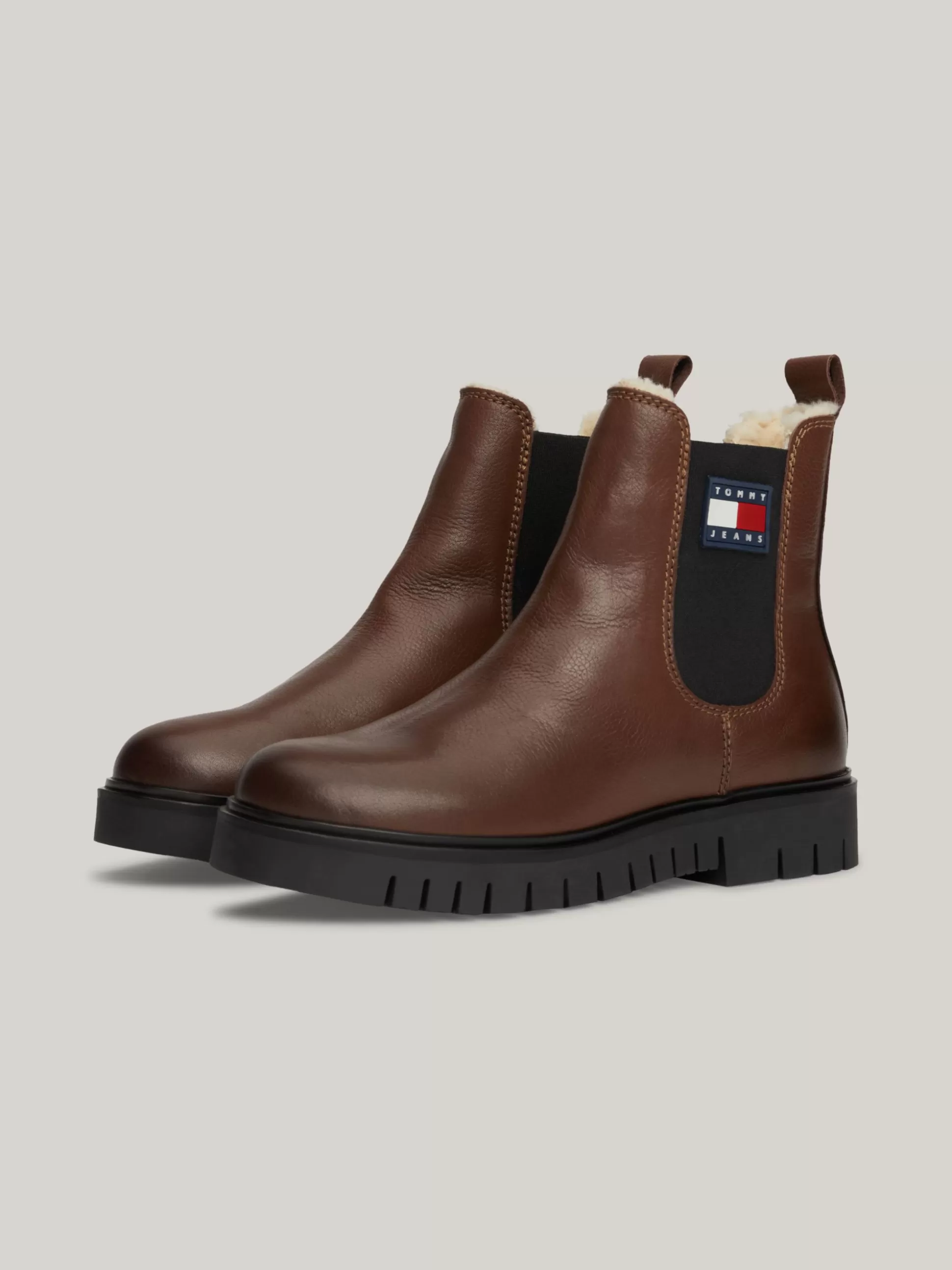 Tommy Hilfiger Chelsea Boots | Botki^Skórzane Sztyblety Na Podeszwie Z Protektorem