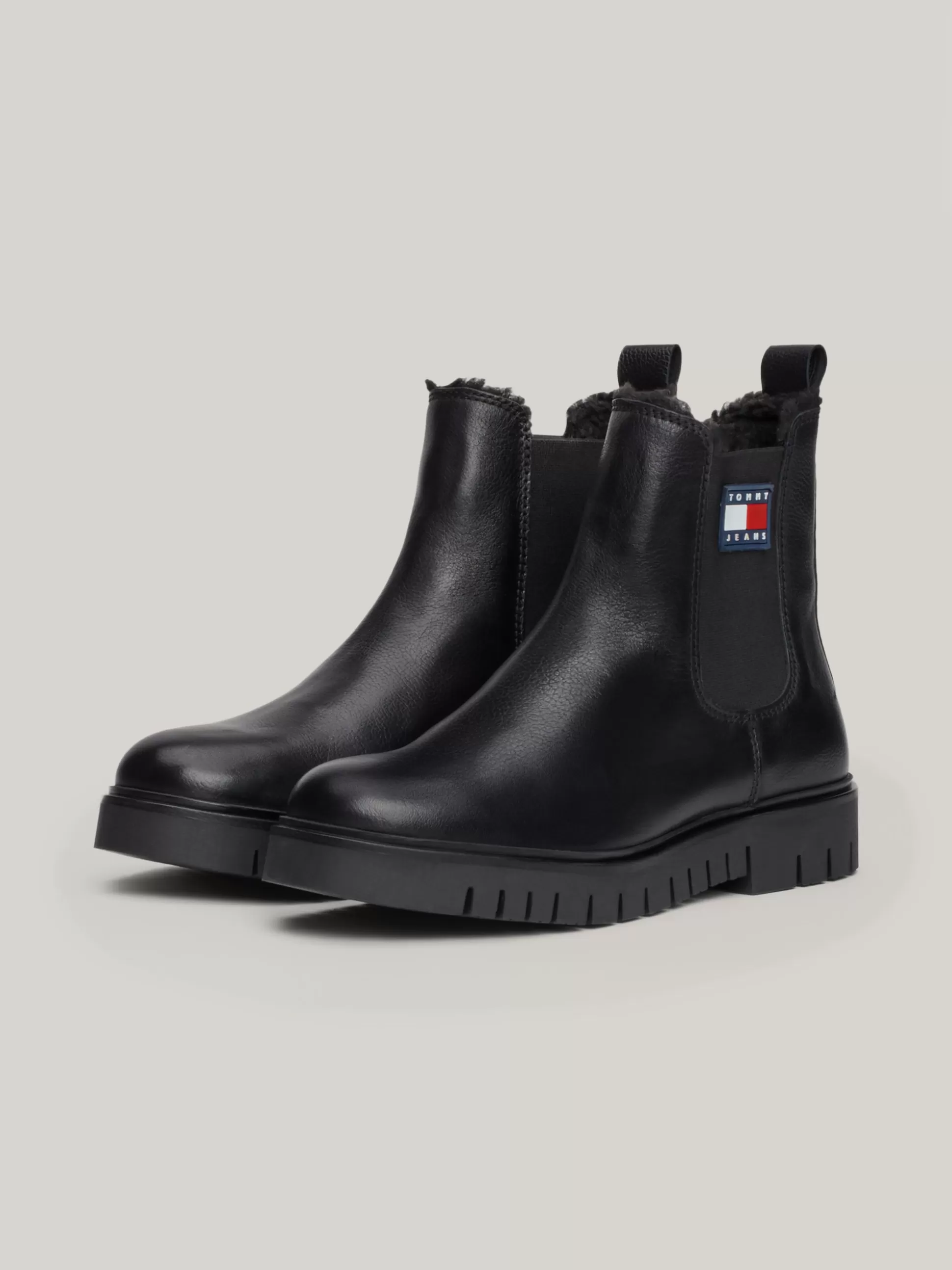 Tommy Hilfiger Chelsea Boots | Botki^Skórzane Sztyblety Na Podeszwie Z Protektorem