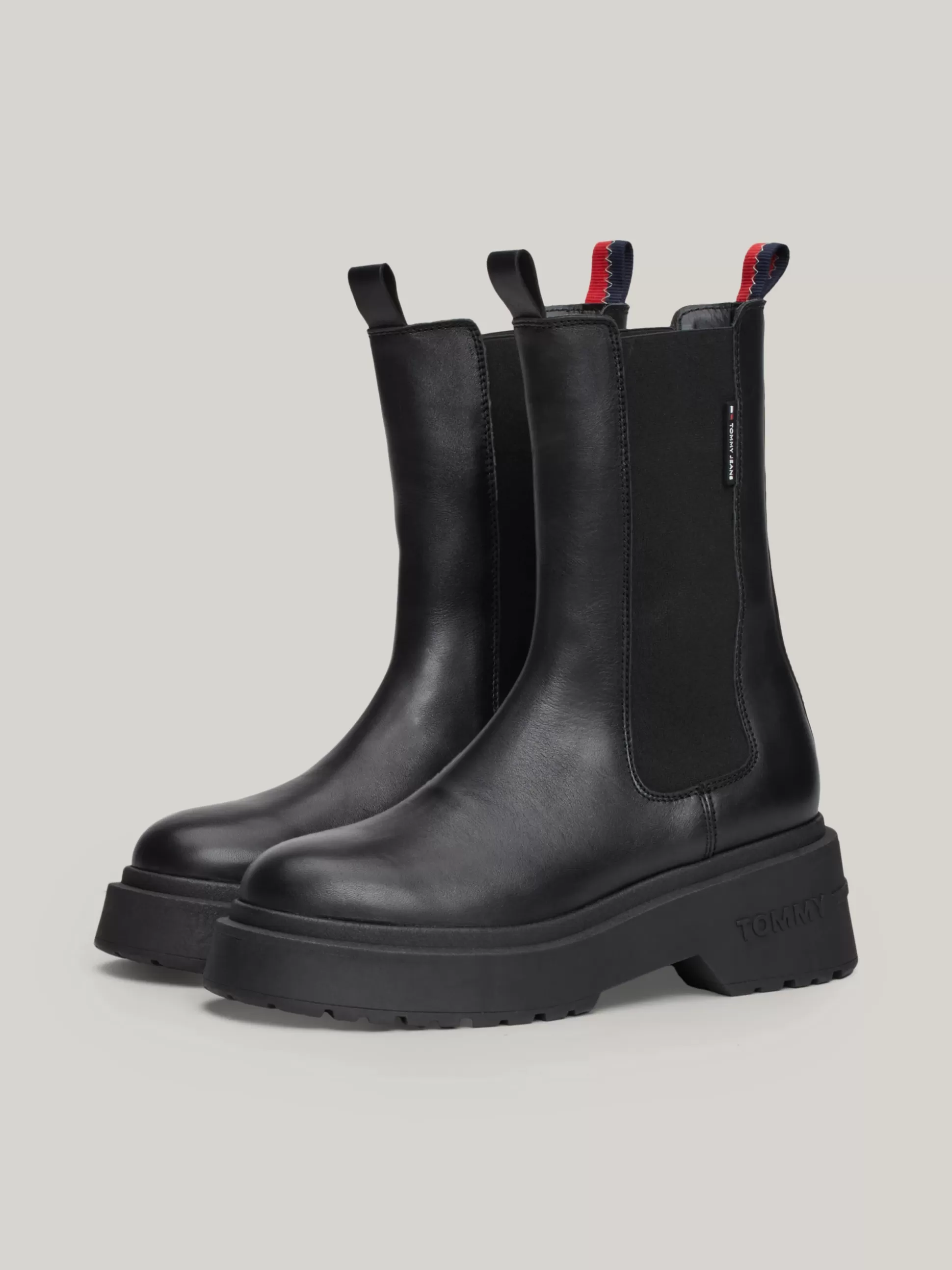 Tommy Hilfiger Chelsea Boots | Botki^Skórzane Sztyblety Z Podeszwą Z Protektorem