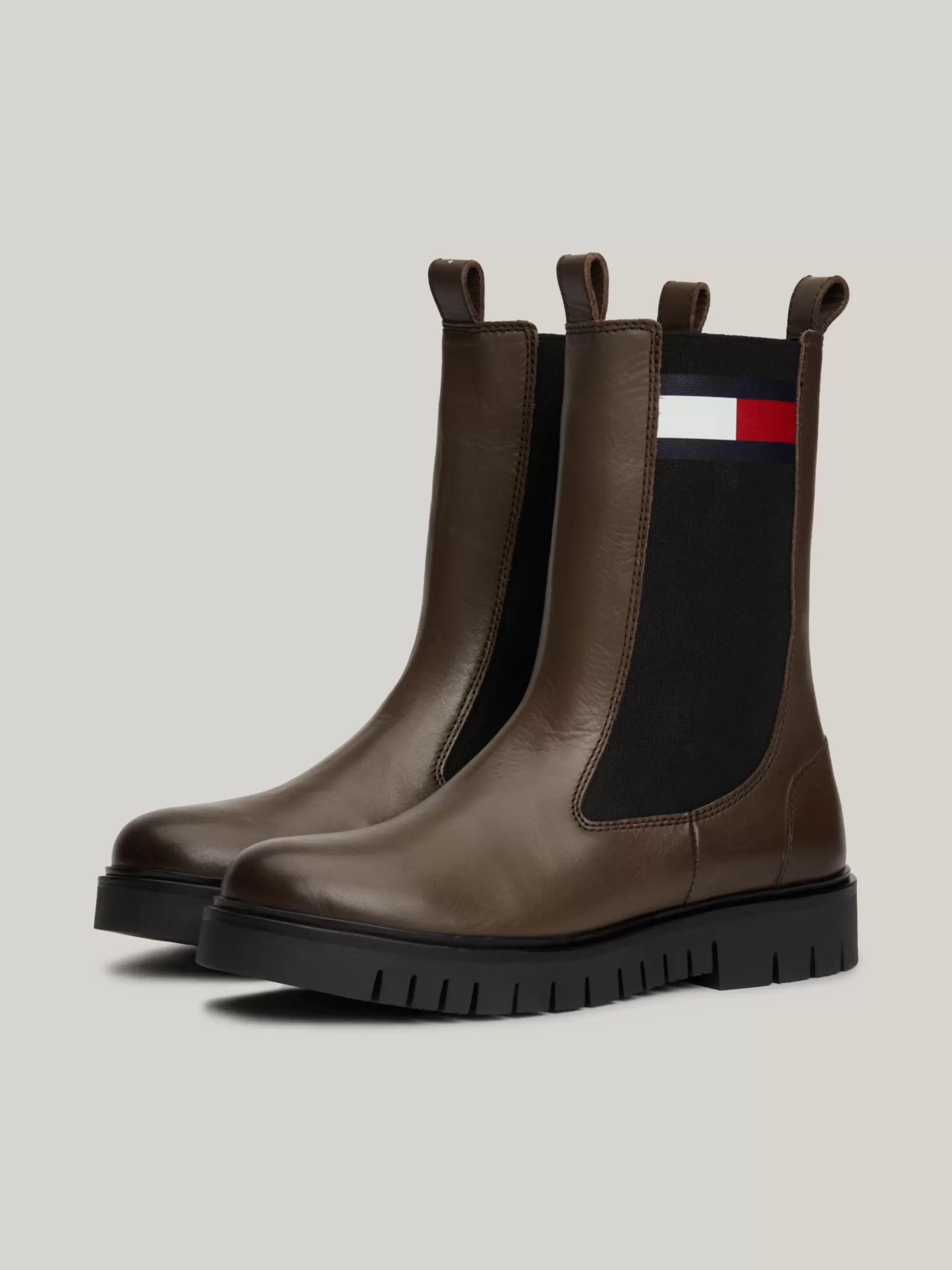 Tommy Hilfiger Chelsea Boots | Botki^Skórzane Sztyblety Z Protektorem