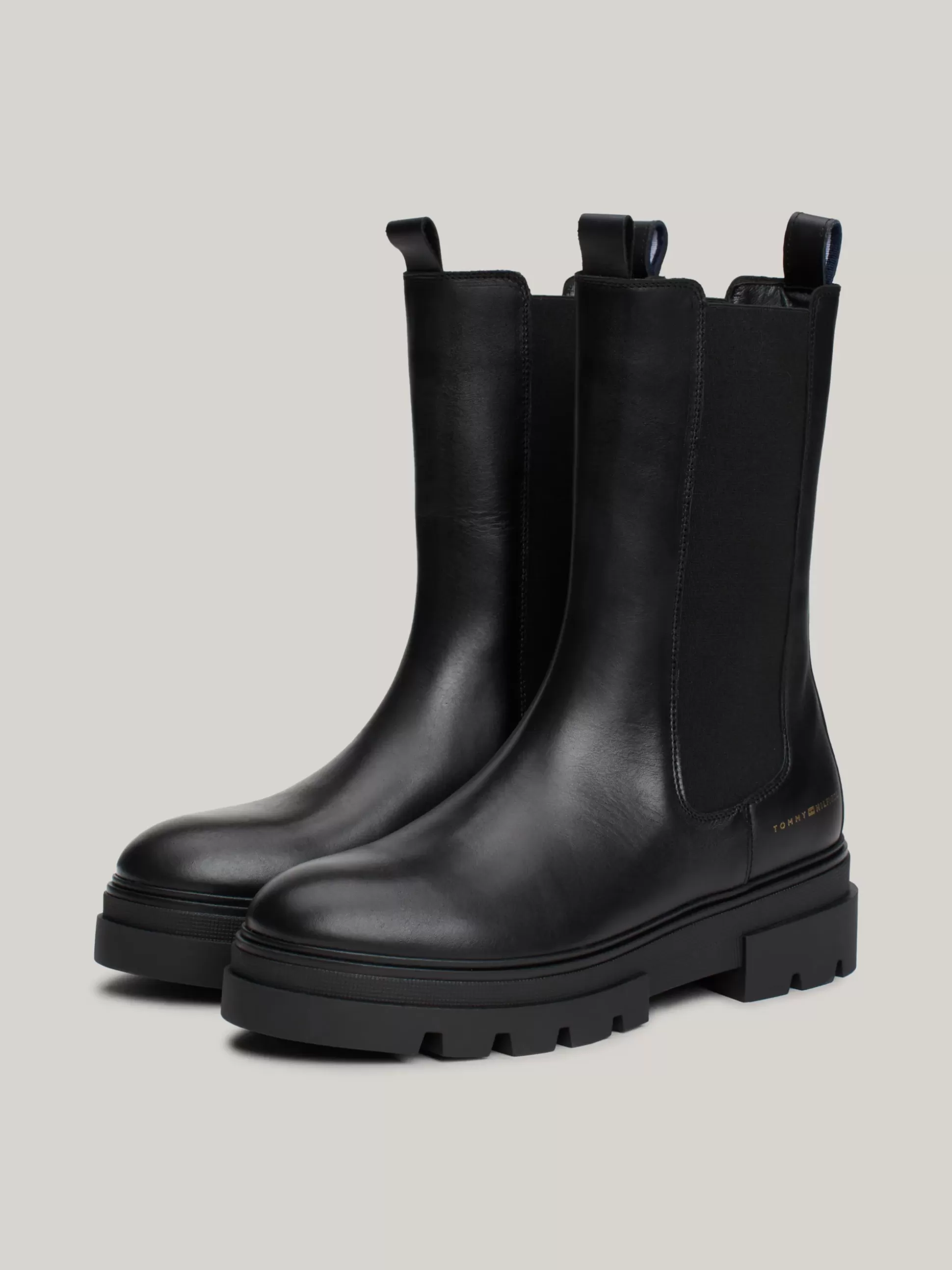 Tommy Hilfiger Chelsea Boots | Botki^Skórzane Sztyblety Z Protektorem