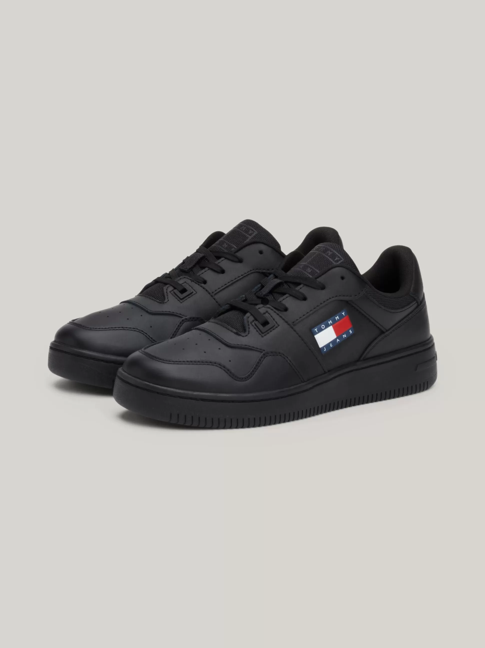 Tommy Hilfiger Sneakersy^Skórzane Tenisówki Z Delikatnym Protektorem