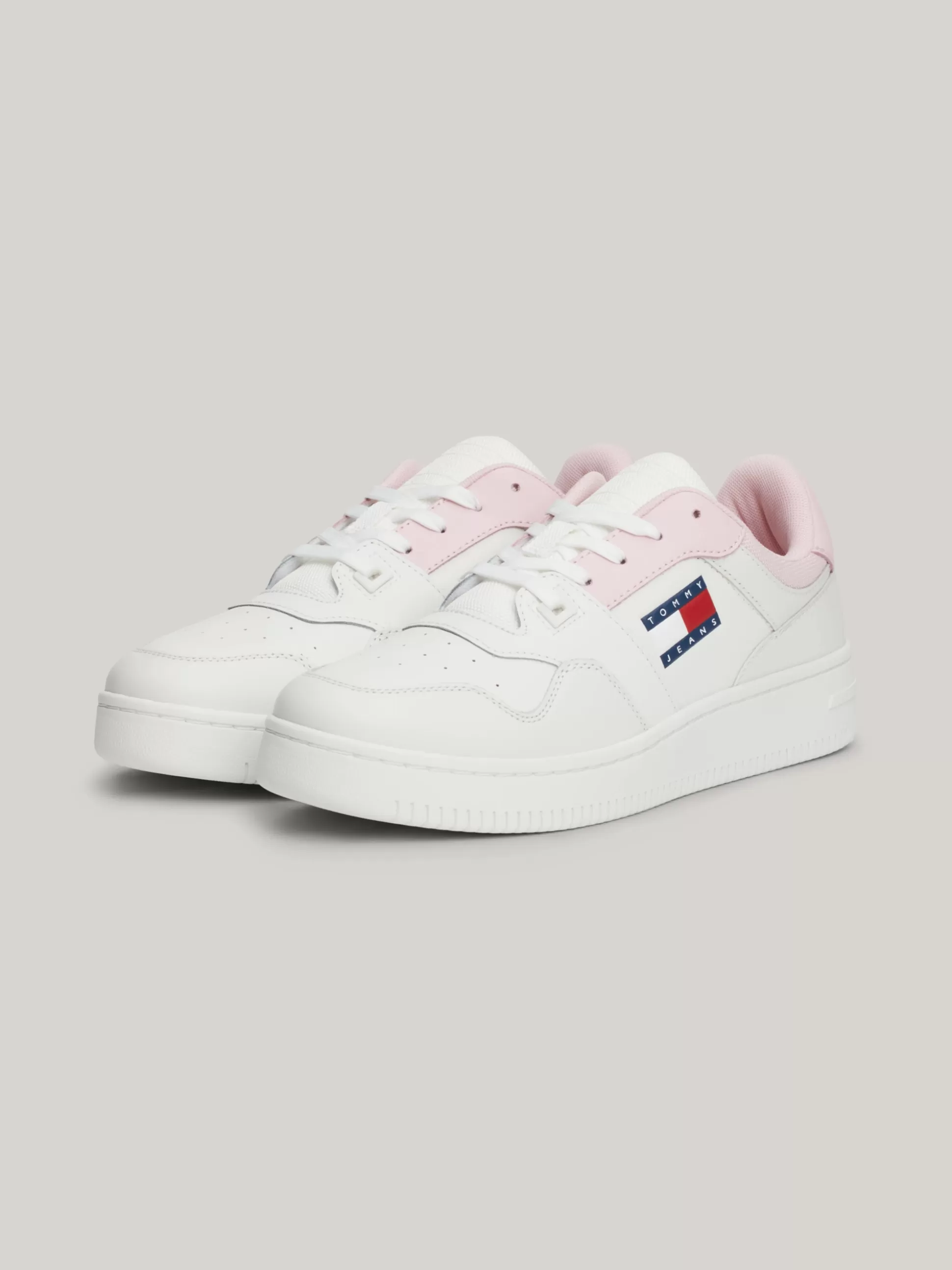 Tommy Hilfiger Sneakersy^Skórzane Tenisówki Z Delikatnym Protektorem