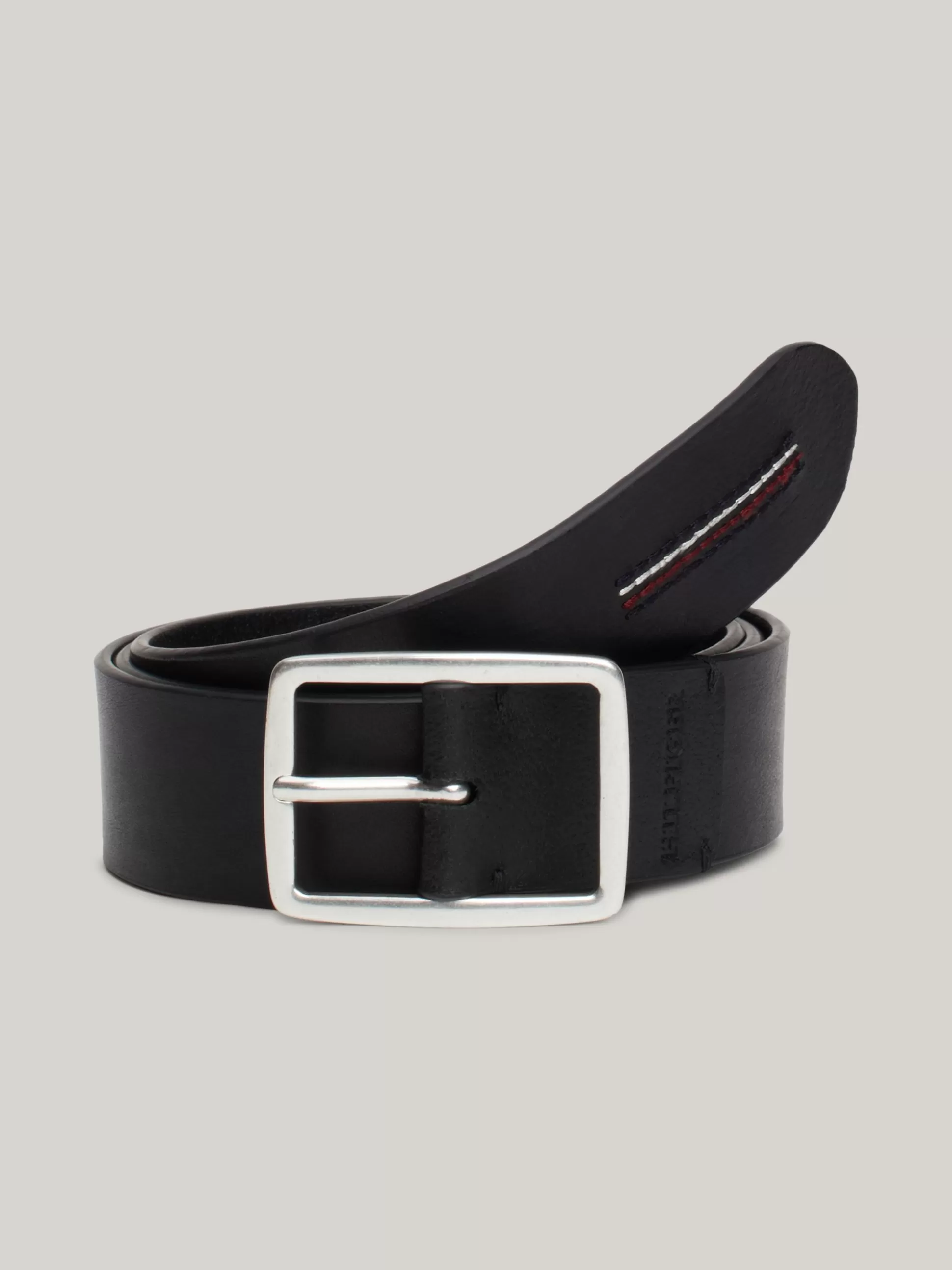 Tommy Hilfiger Paski^Skórzany Pasek Z Logo Hilfiger Monotype