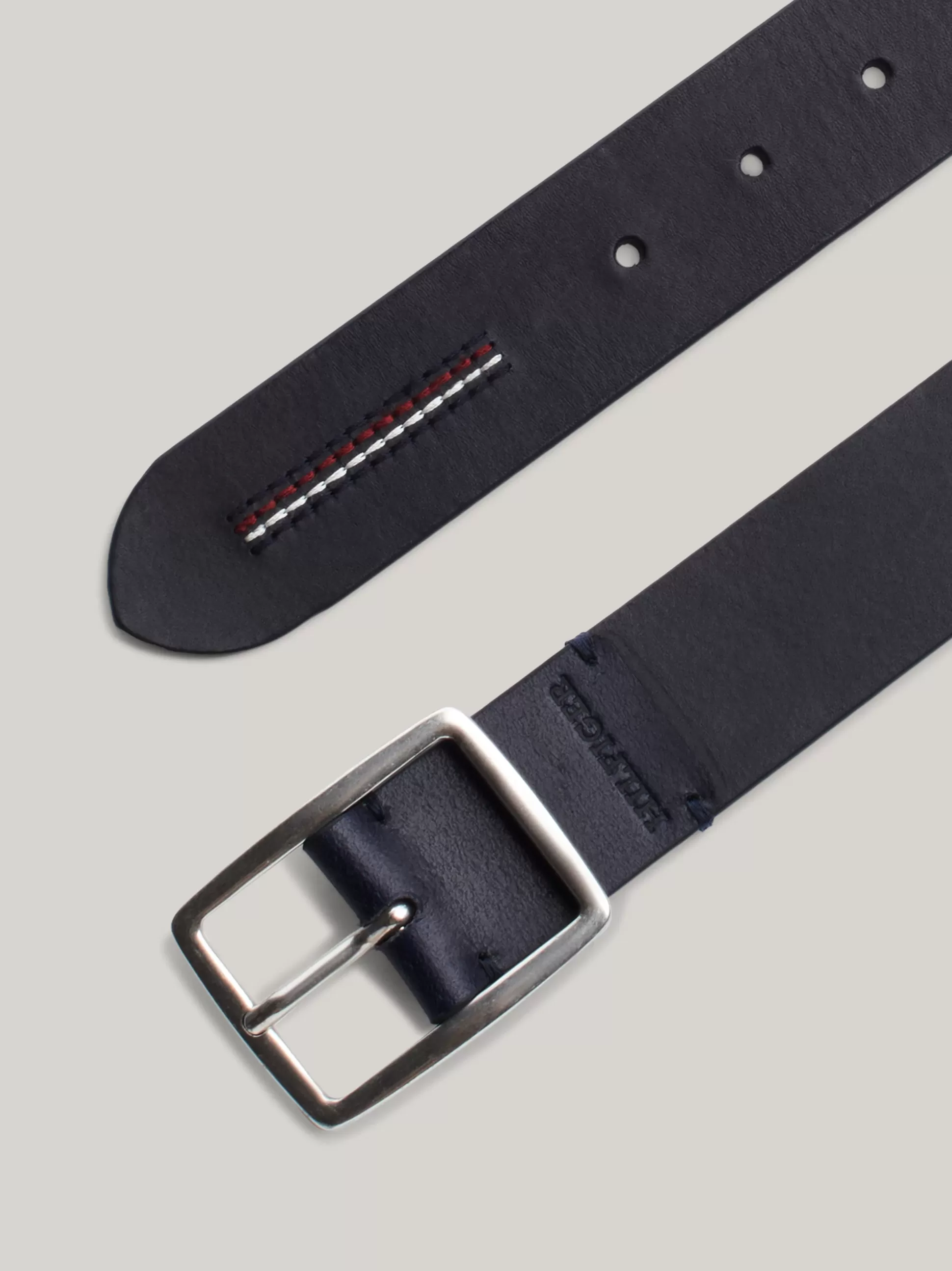 Tommy Hilfiger Paski^Skórzany Pasek Z Logo Hilfiger Monotype