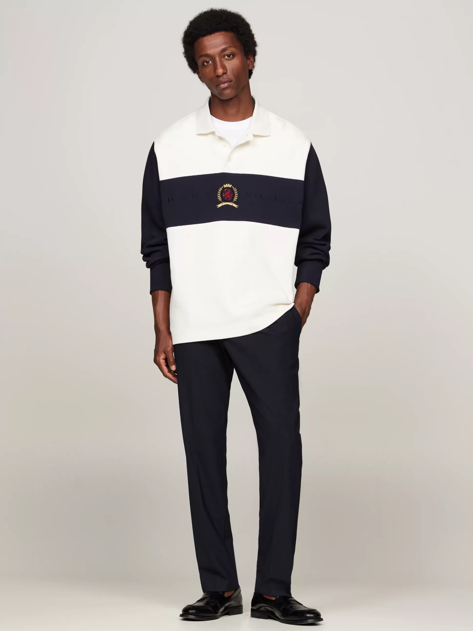 Tommy Hilfiger Spodnie^Spodnie Smart Casual Ze Zwężanymi Nogawkami