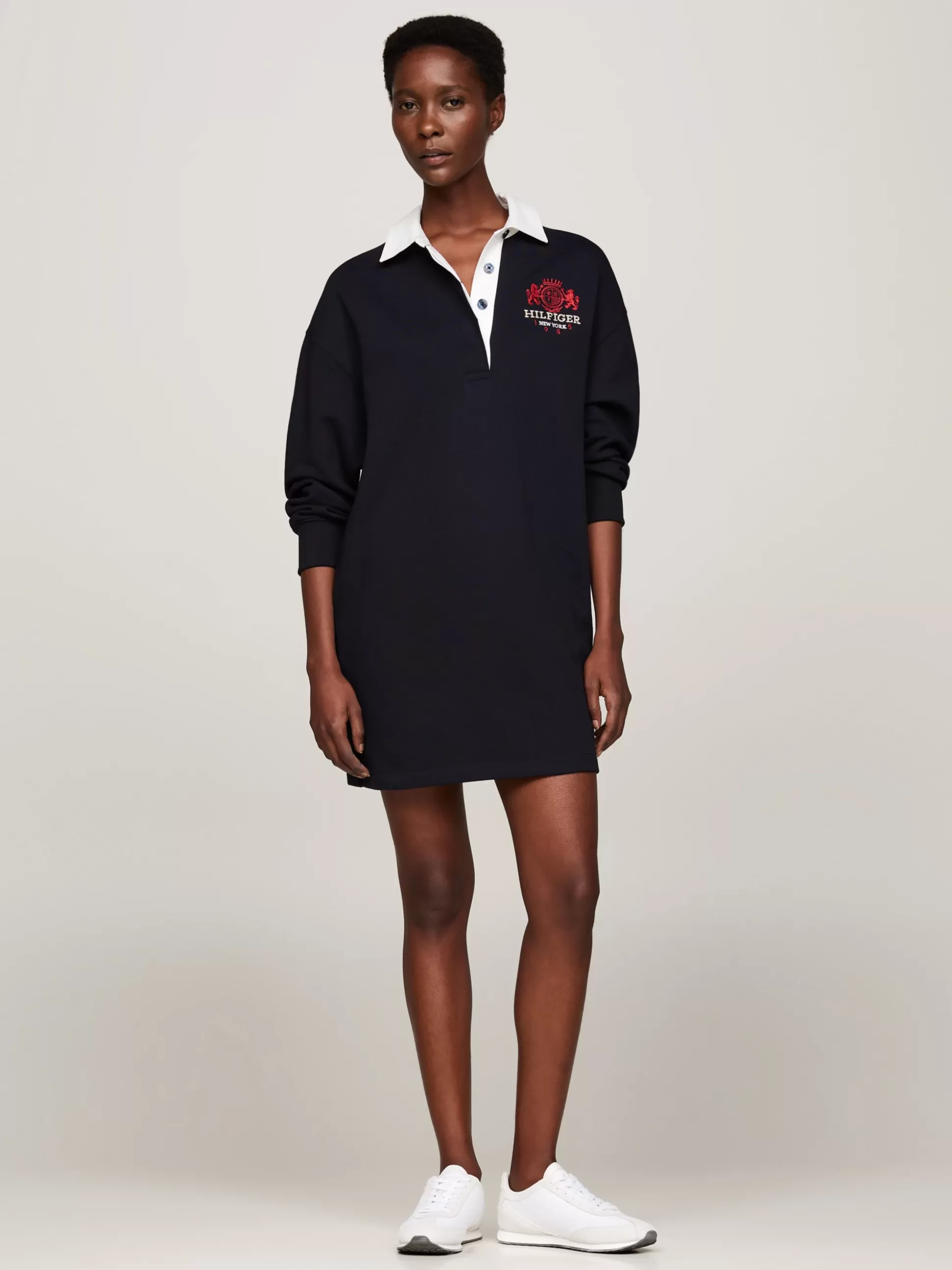 Tommy Hilfiger Sukienki^Sukienka Mini O Luźnym Kroju W Stylu Rugby