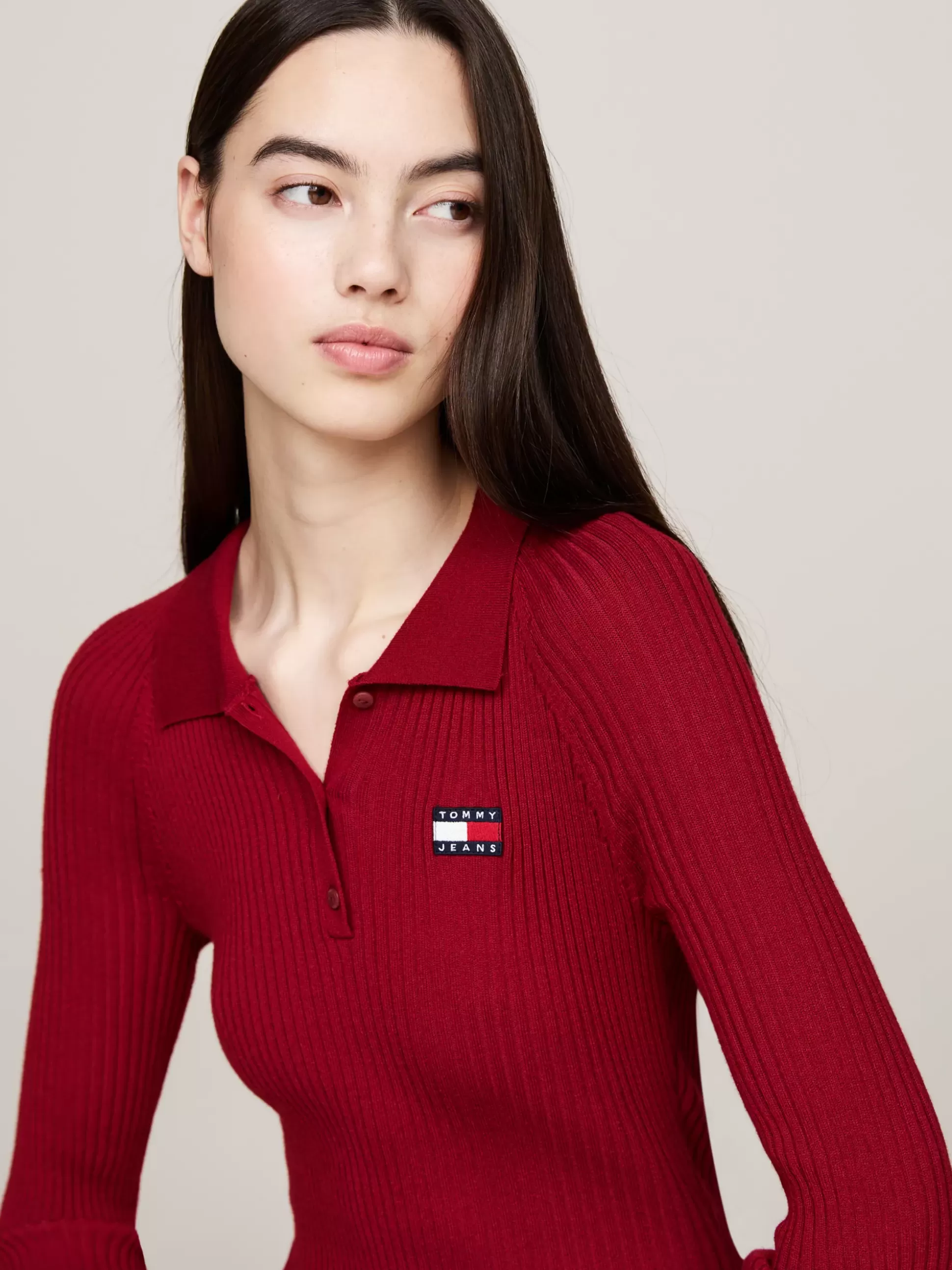 Tommy Hilfiger Sukienki^Sukienka Swetrowa Mini Z Kołnierzykiem Polo