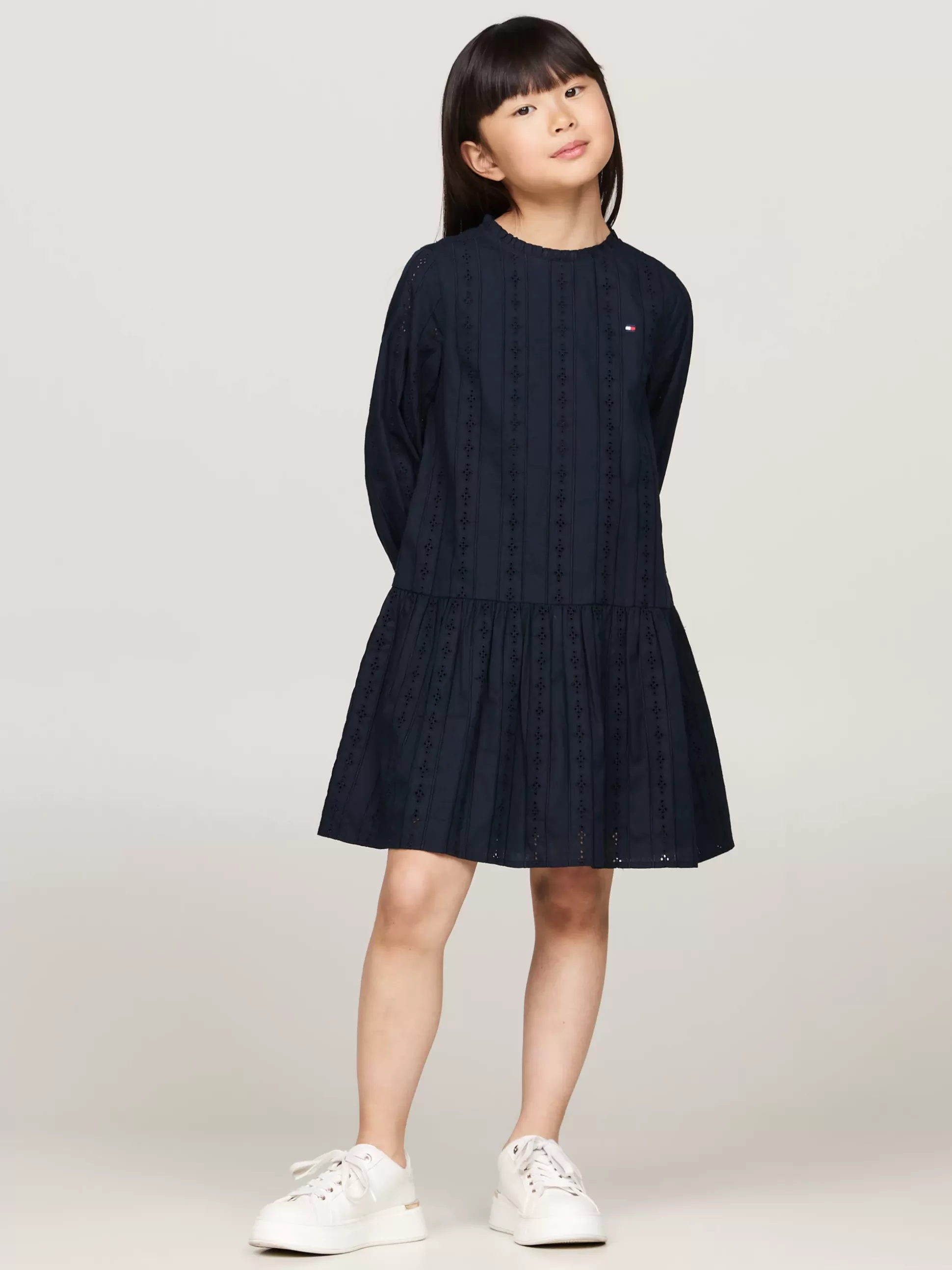 Dzieci Tommy Hilfiger Sukienki^Sukienka Z Logo Hilfiger Monotype