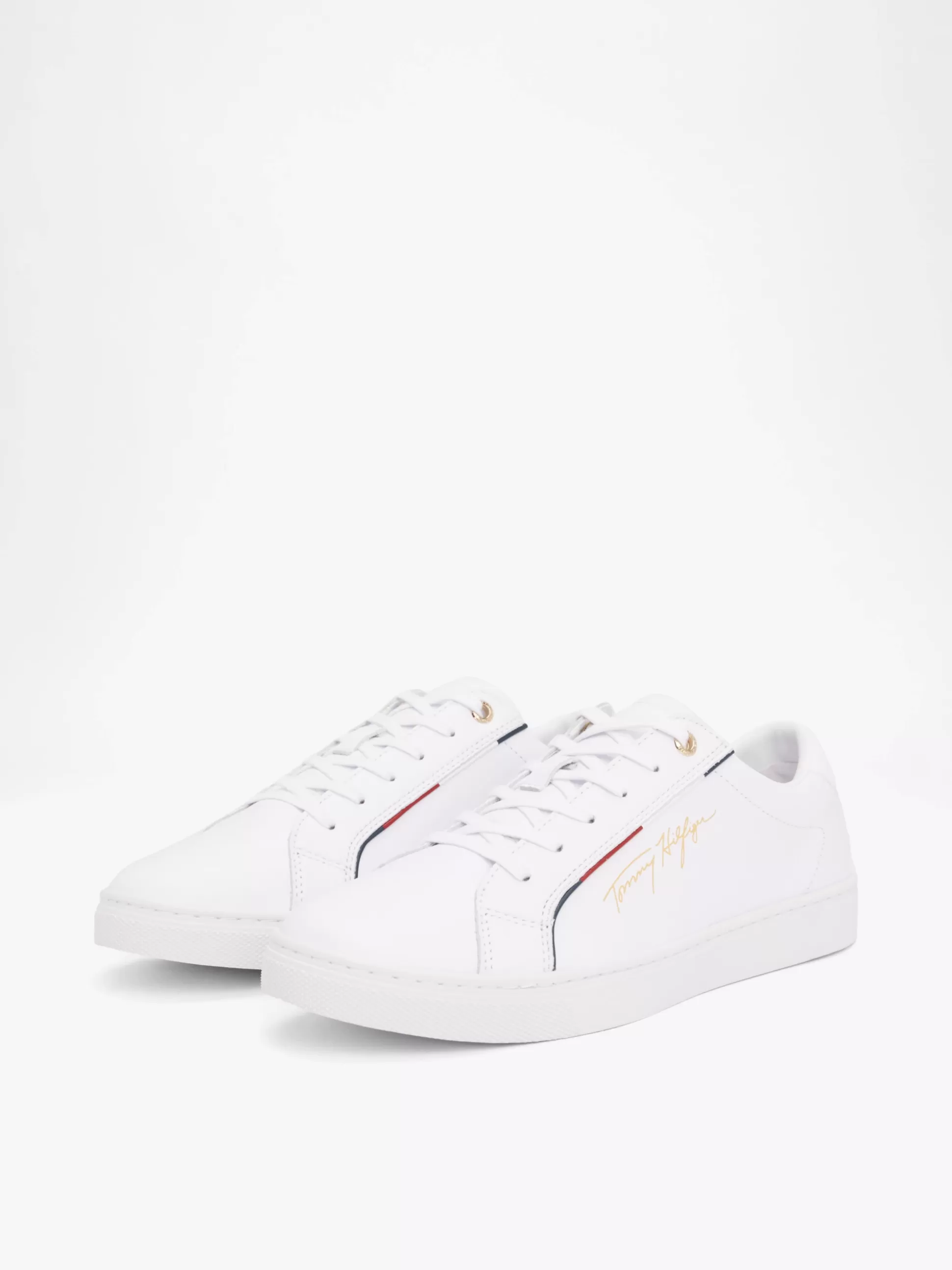 Tommy Hilfiger Sneakersy^Sygnowane Tenisówki Z Podeszwą Typu Cupsole