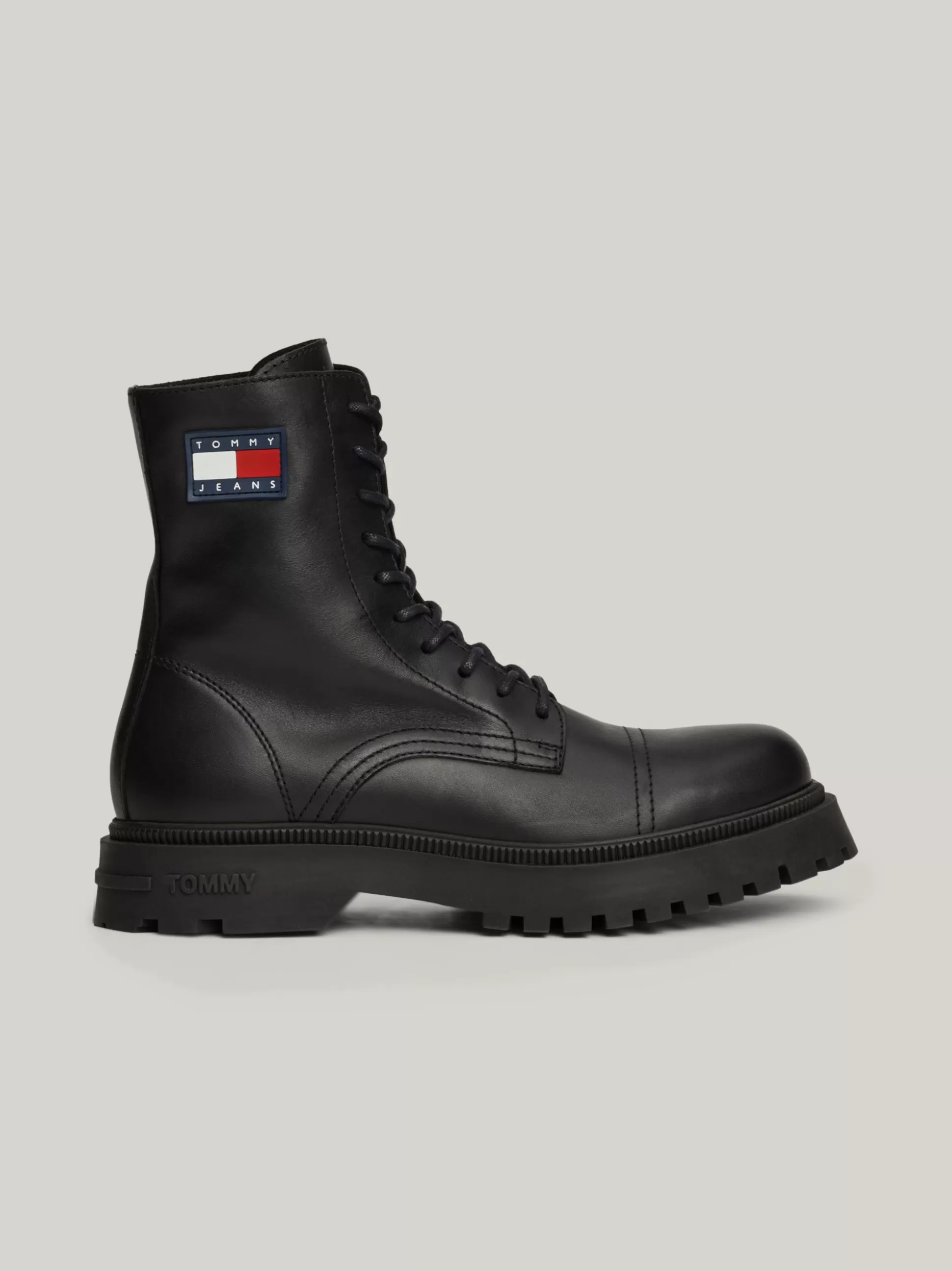 Tommy Hilfiger Buty Sznurowane | Buty^Sznurowane Botki Ze Skóry