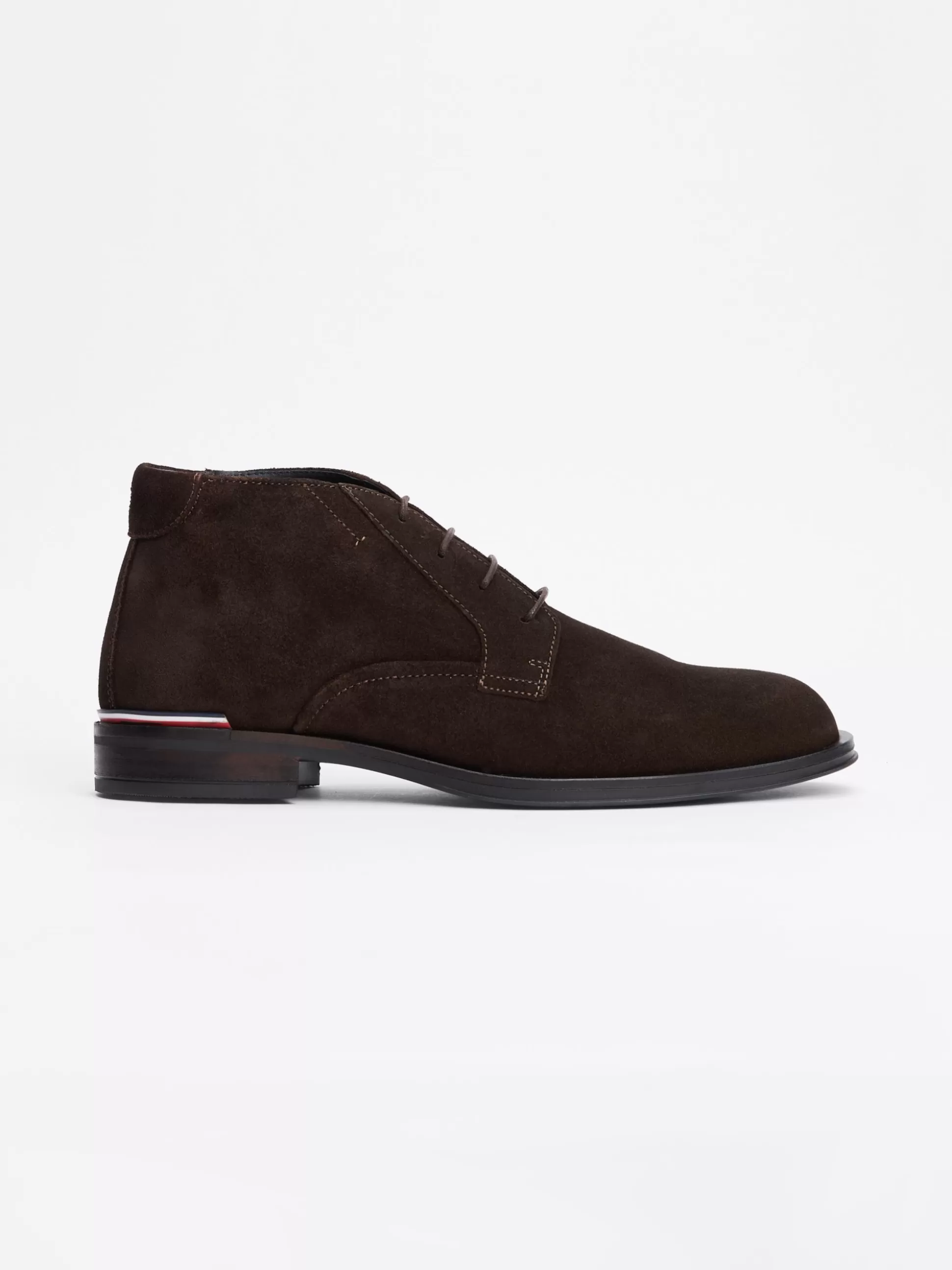 Tommy Hilfiger Buty Wizytowe | Buty Sznurowane^Sznurowane Buty Do Kostki Z Zamszu