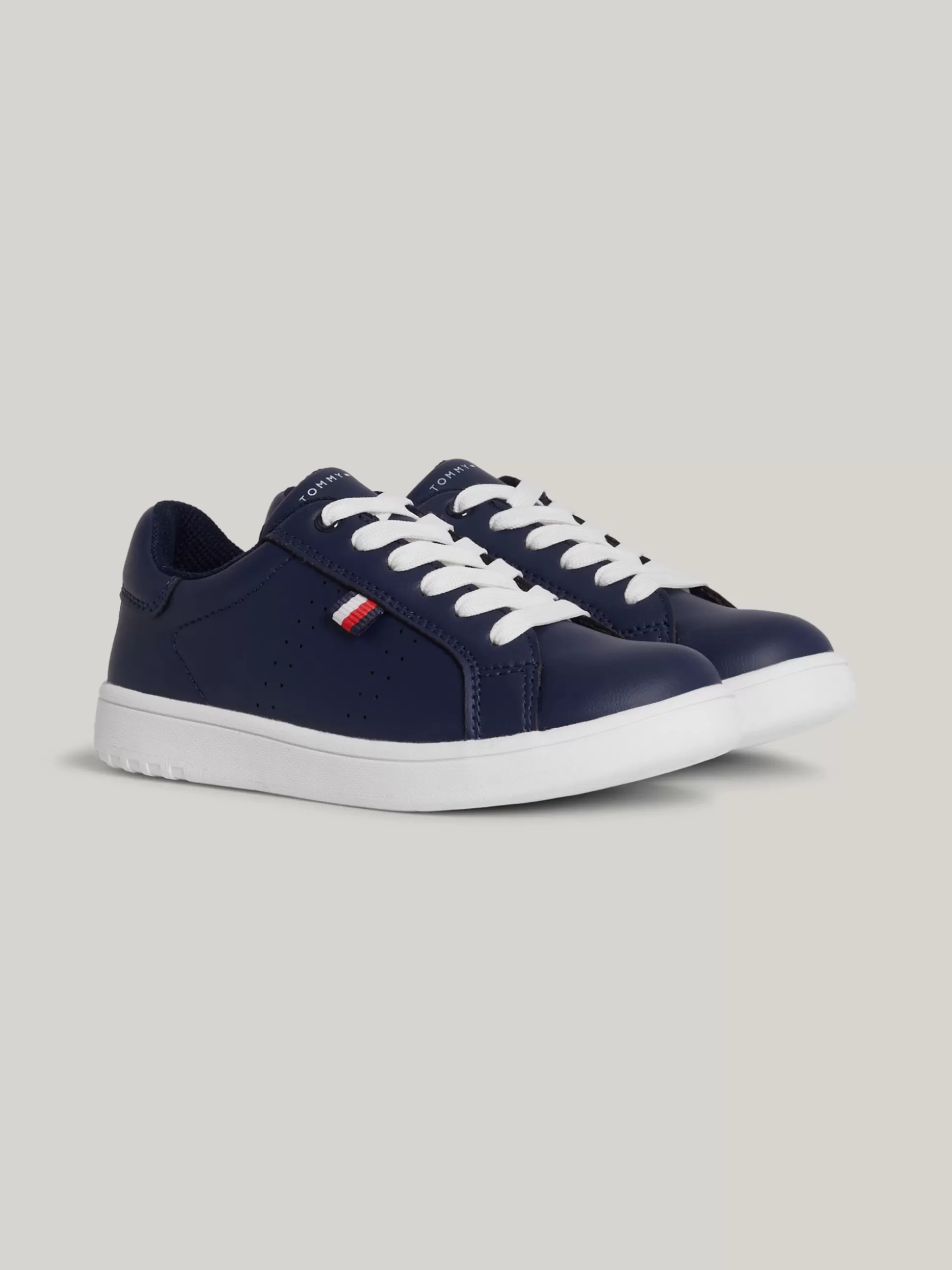 Dzieci Tommy Hilfiger Obuwie I Akcesoria | Obuwie I Akcesoria^Sznurowane Buty Sportowe Z Logo