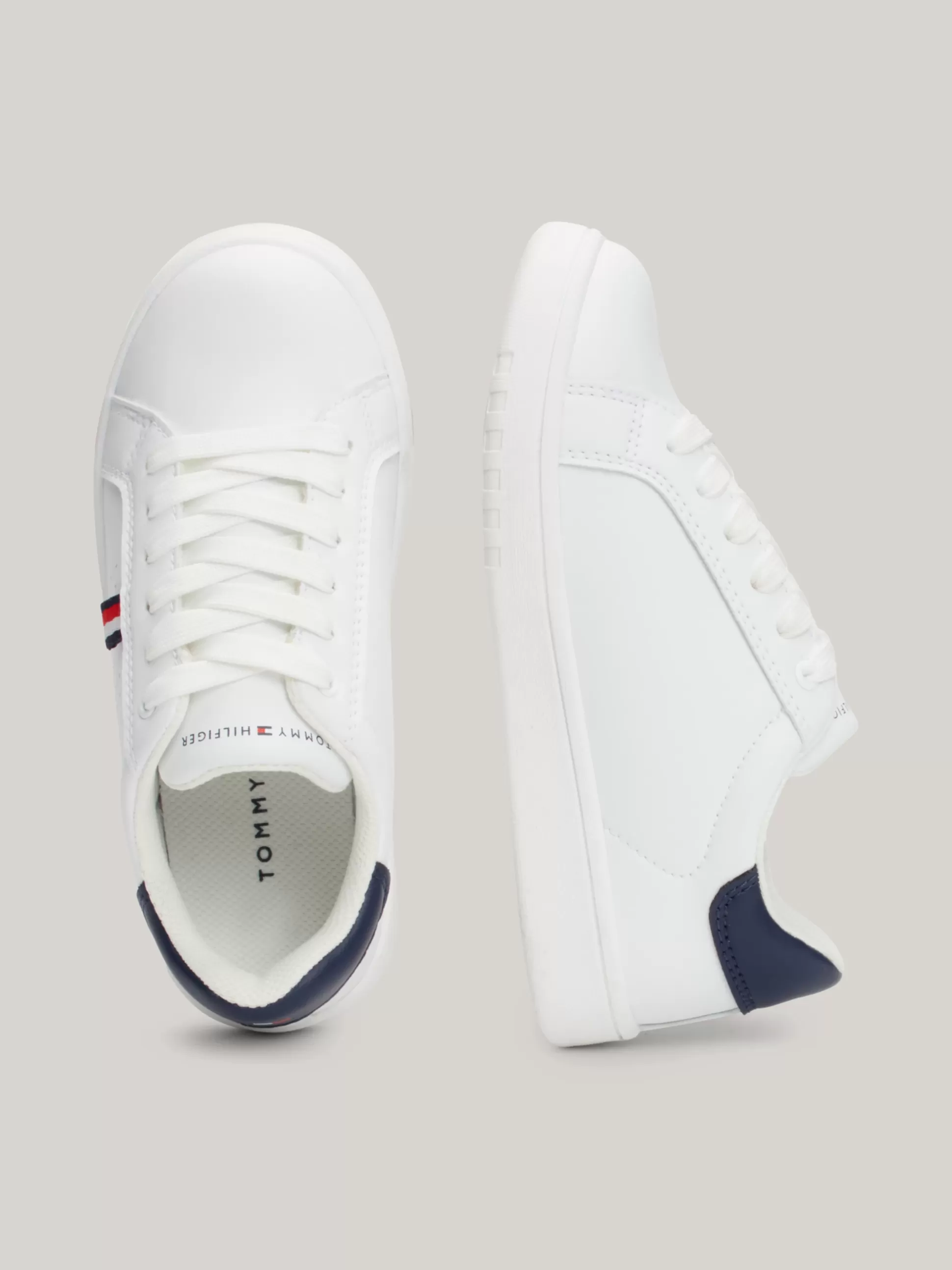 Dzieci Tommy Hilfiger Obuwie I Akcesoria | Obuwie I Akcesoria^Sznurowane Buty Sportowe Z Logo