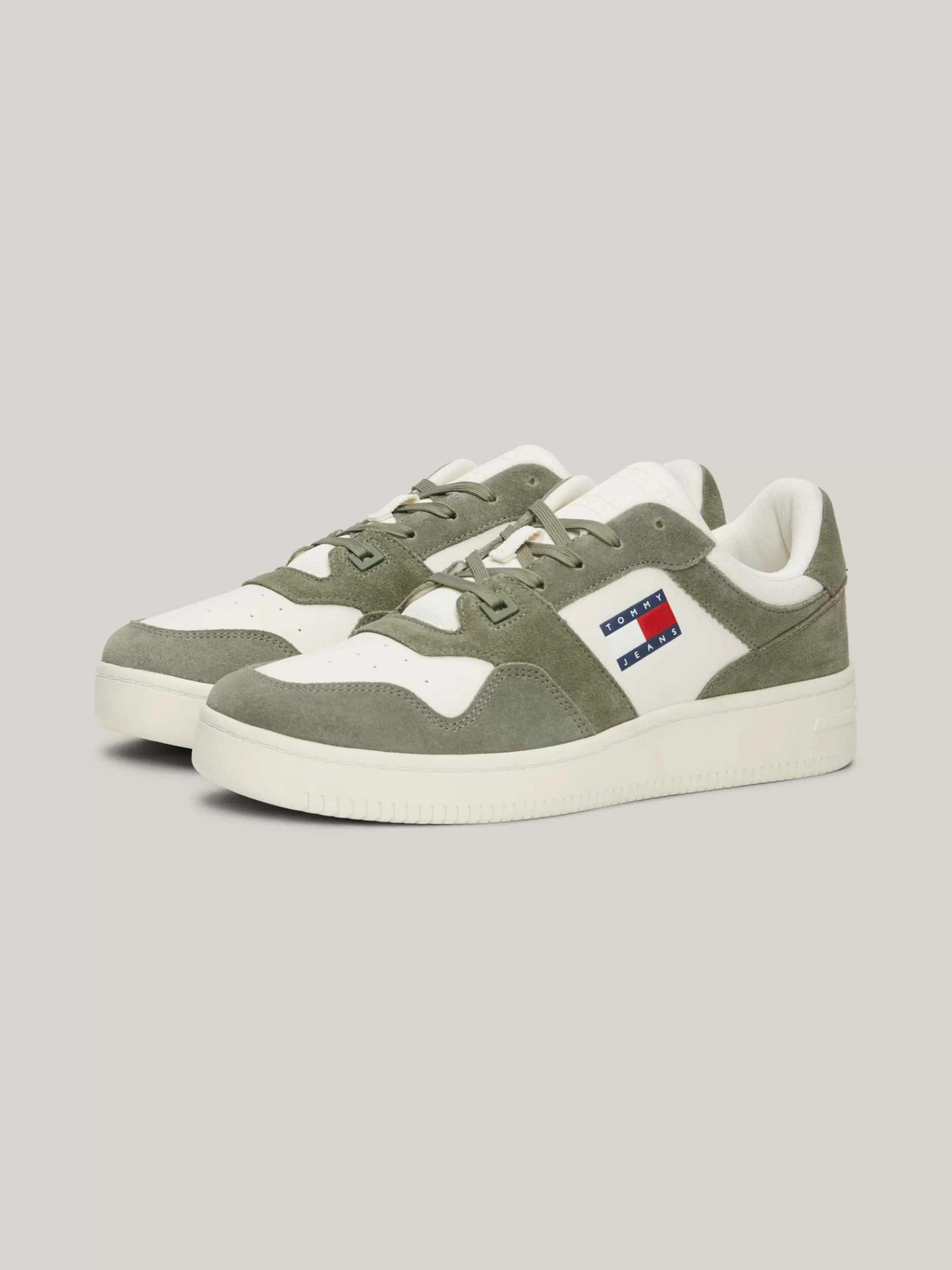 Tommy Hilfiger Sneakersy^Sznurowane Tenisówki Ze Skóry