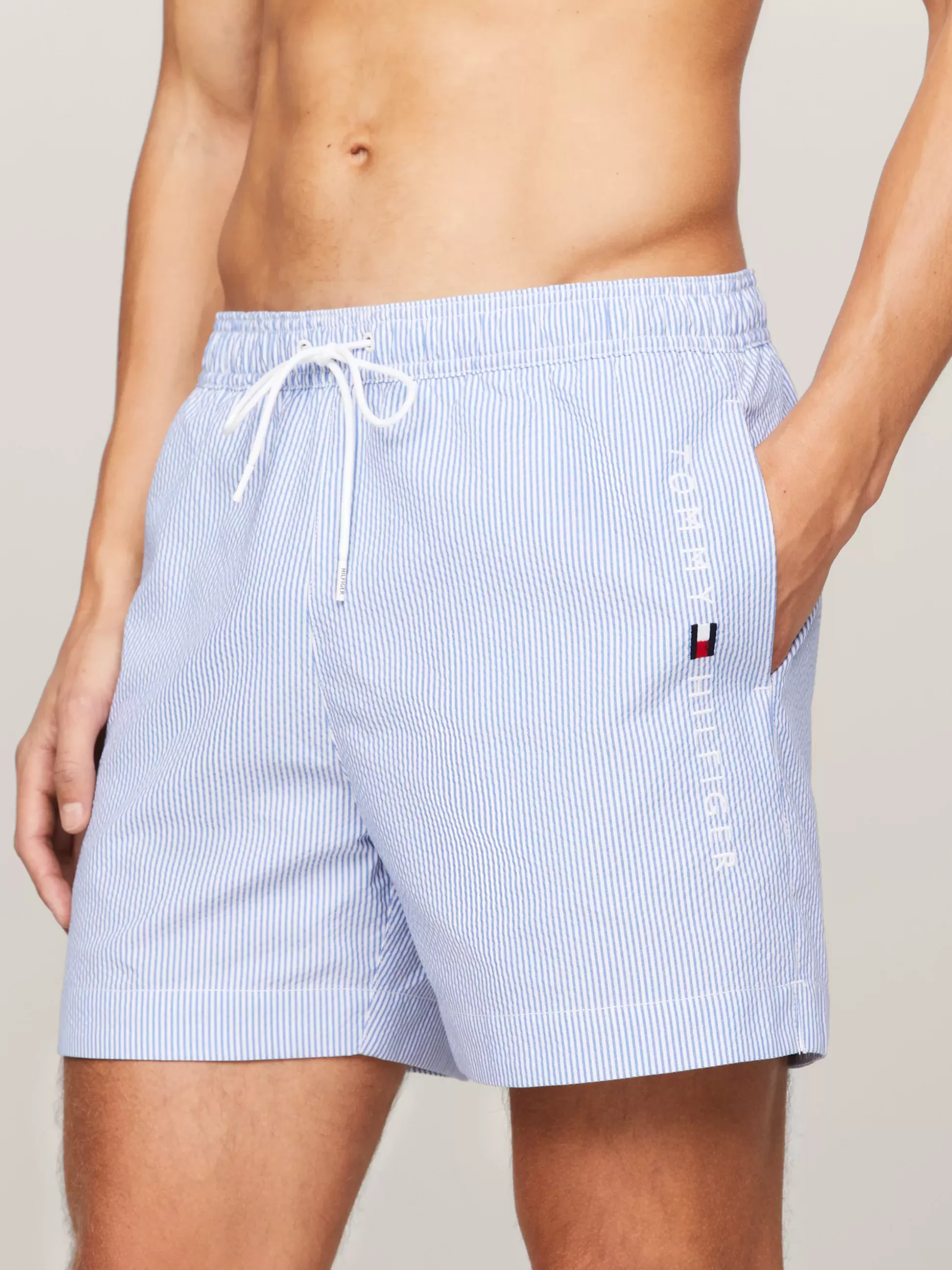 Tommy Hilfiger Stroje Kąpielowe^Szorty Do Pływania Original W Prążki