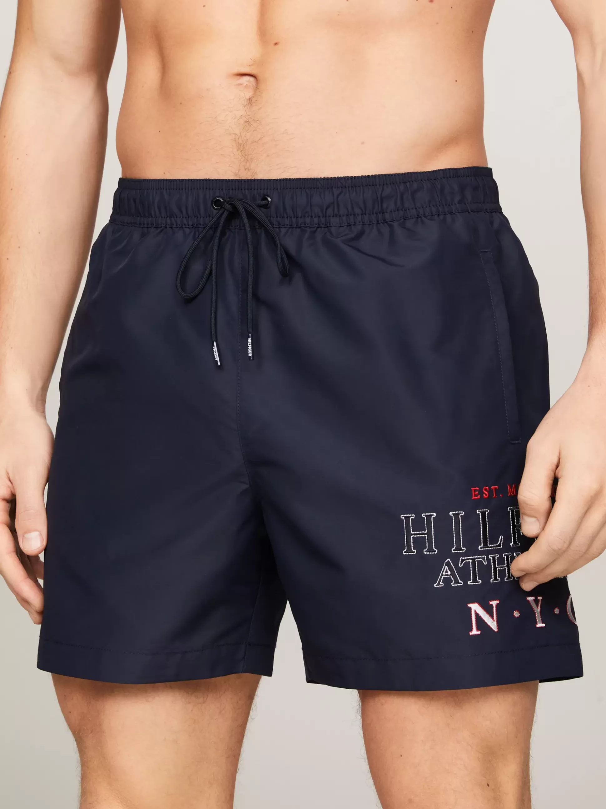 Tommy Hilfiger Stroje Kąpielowe^Szorty Do Pływania Z Logo Hilfiger