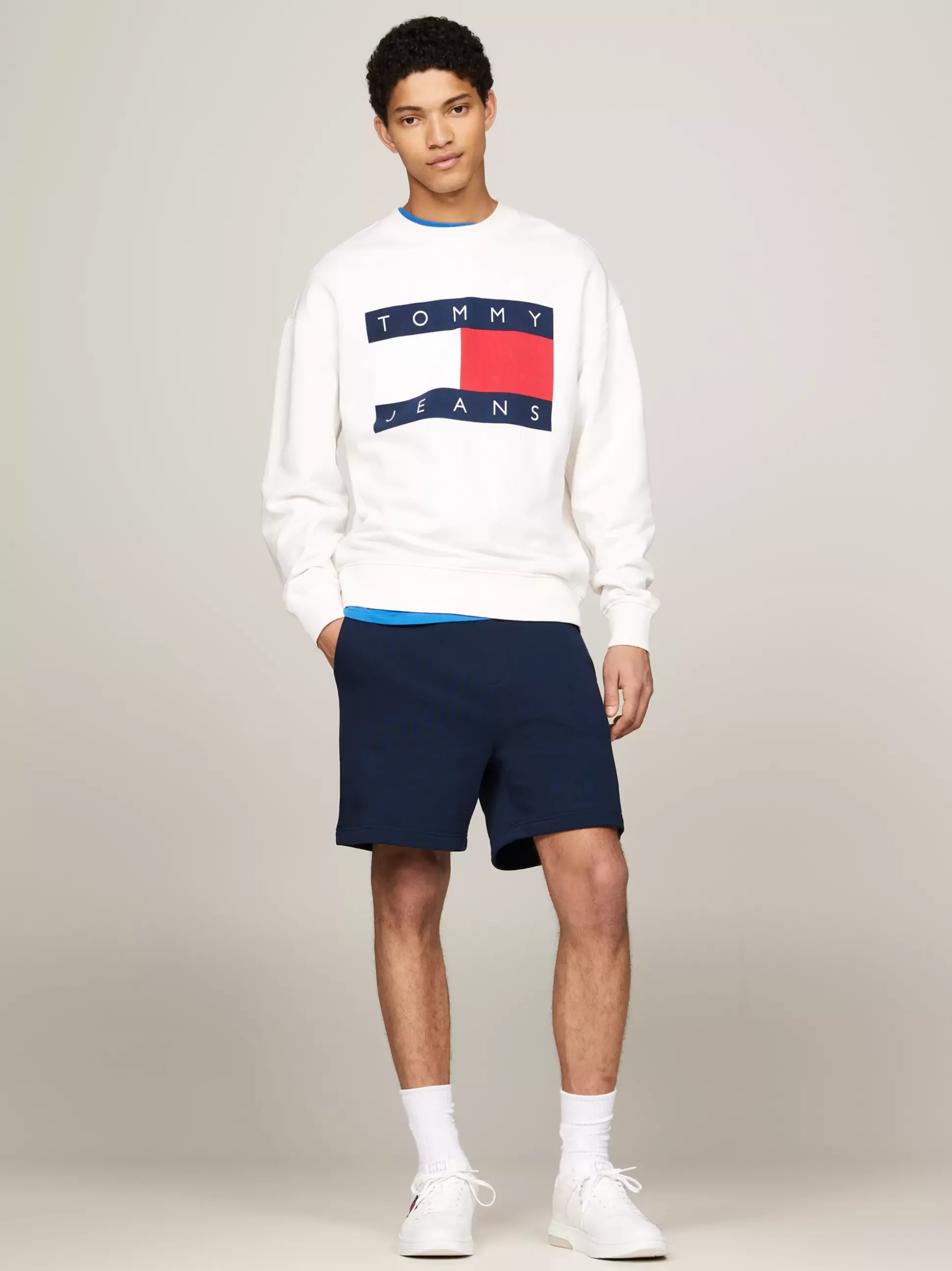 Tommy Hilfiger Szorty^Szorty Dresowe Z Naszywką Tommy