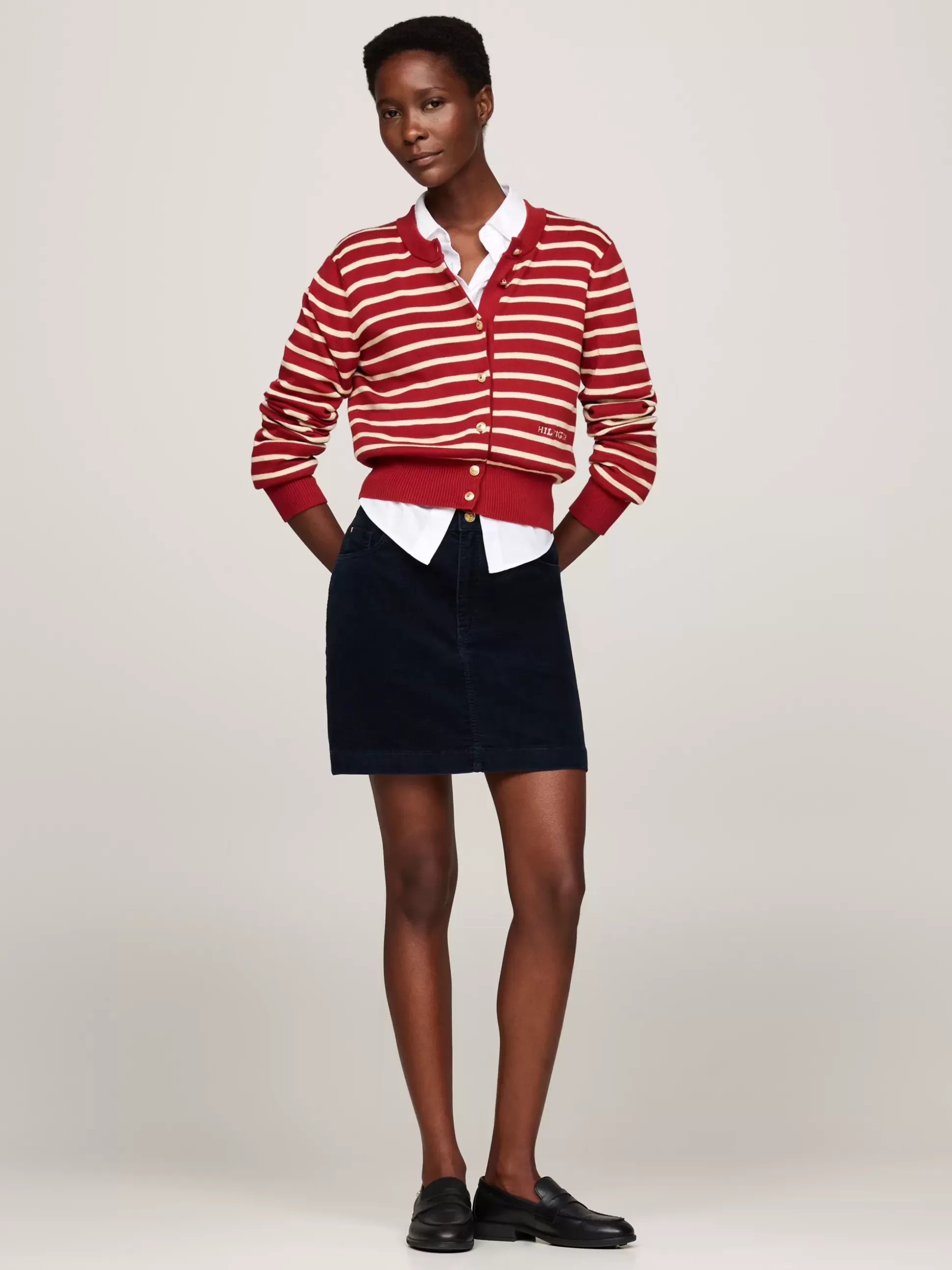 Tommy Hilfiger Spódnice^Sztruksowa Spódnica Mini