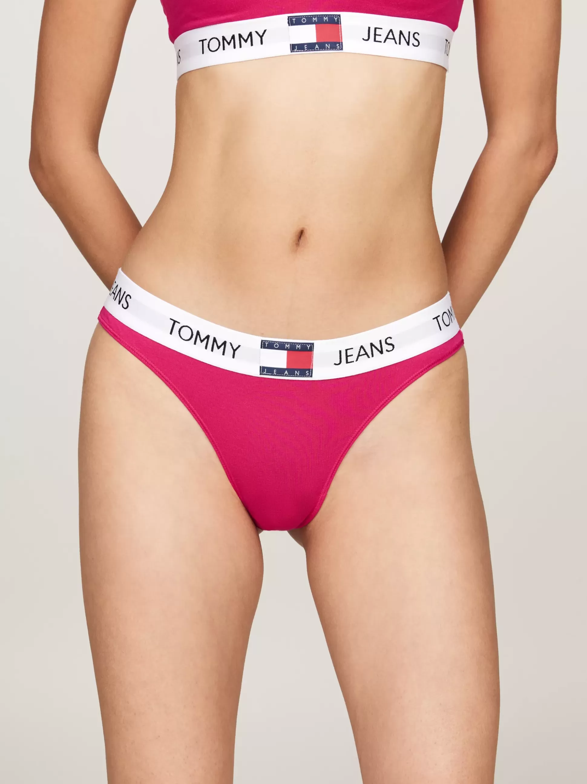 Tommy Hilfiger Figi | Bielizna^Thongi Heritage Z Logo Na Pasku