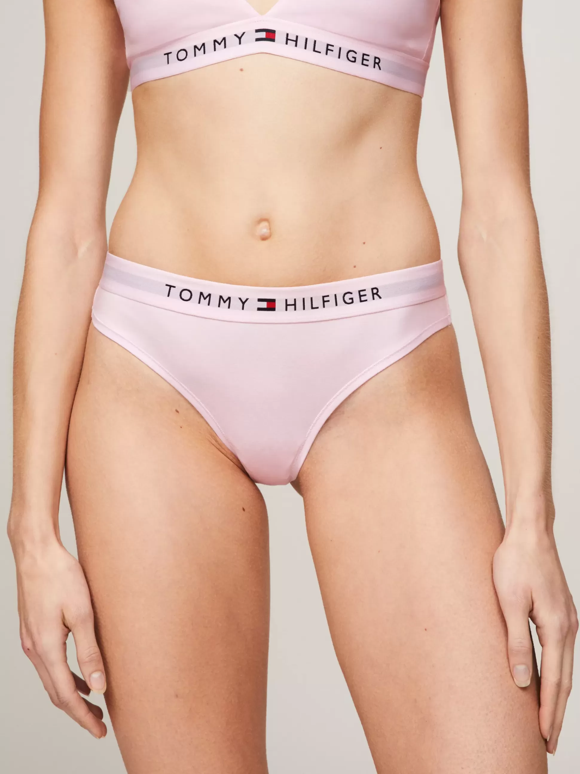 Tommy Hilfiger Figi | Bielizna^Thongi Z Elastycznym Paskiem Z Logo TH