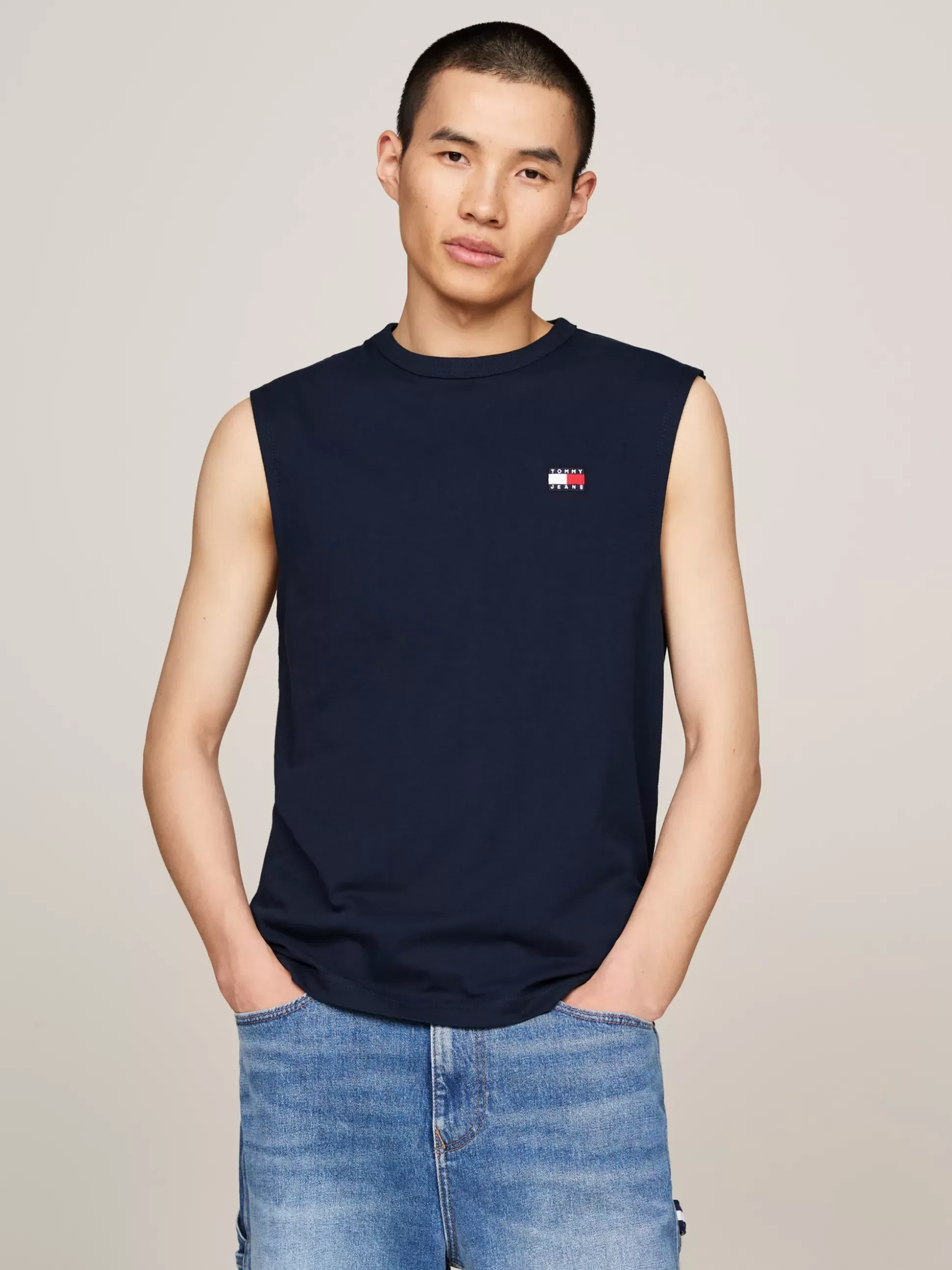 Tommy Hilfiger T-Shirty^Top Bez Rękawów Z Okrągłym Dekoltem