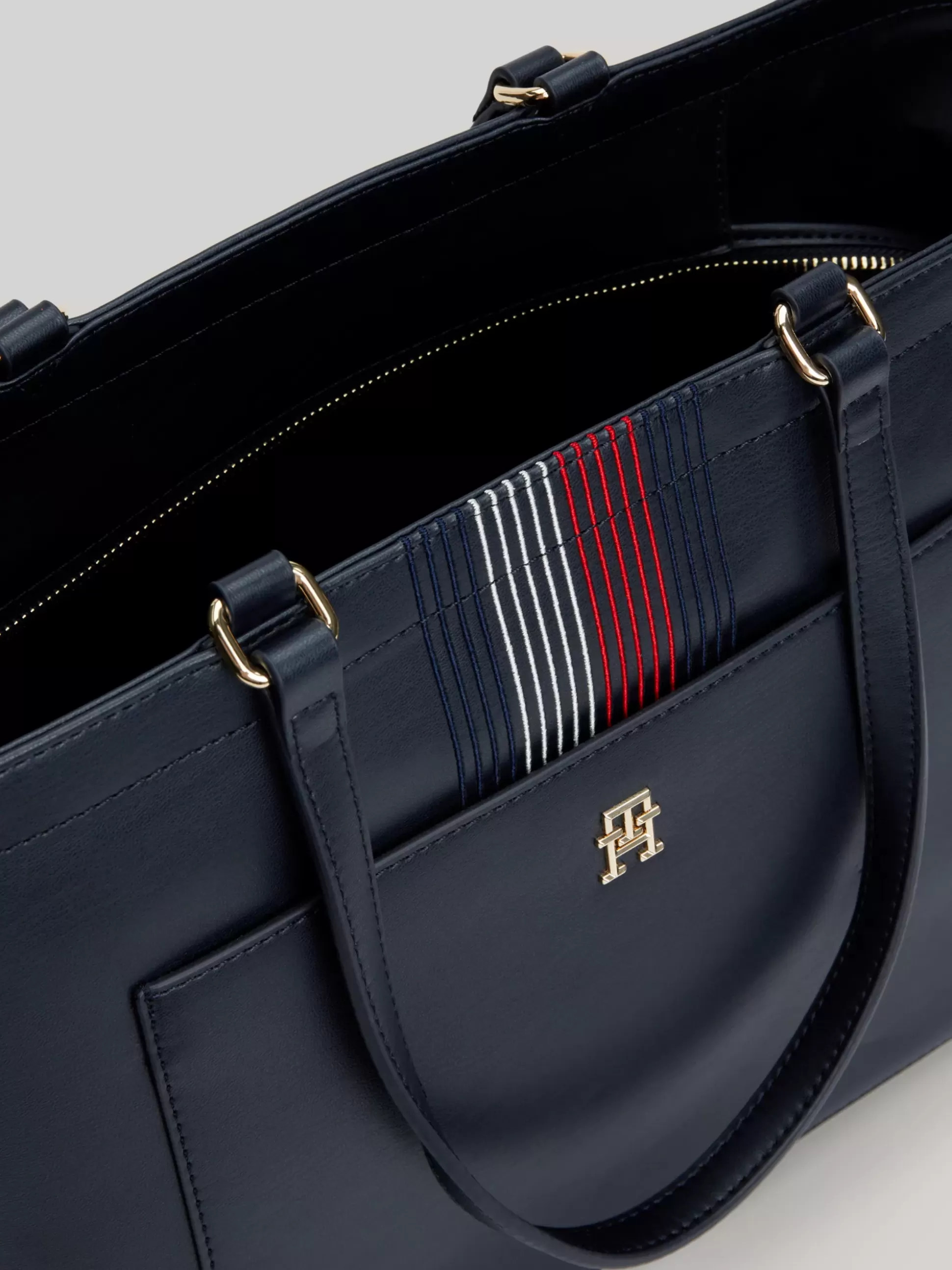Tommy Hilfiger Torebki Tote^Torba Corporate Typu Tote Z Monogramem