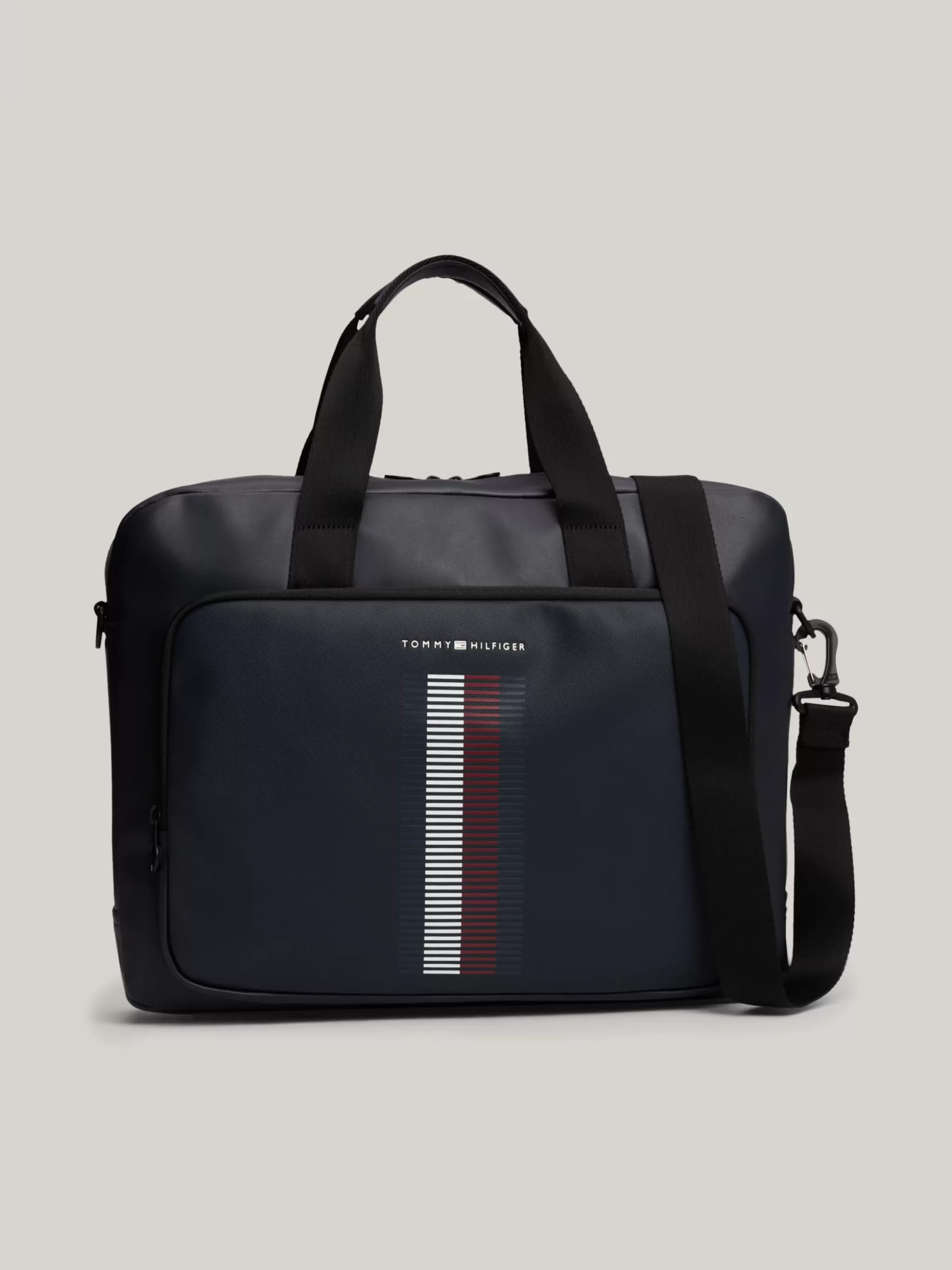 Tommy Hilfiger Torby Na Laptopa^Torba Na Laptopa Z Fakturą Piki Na Kieszonce