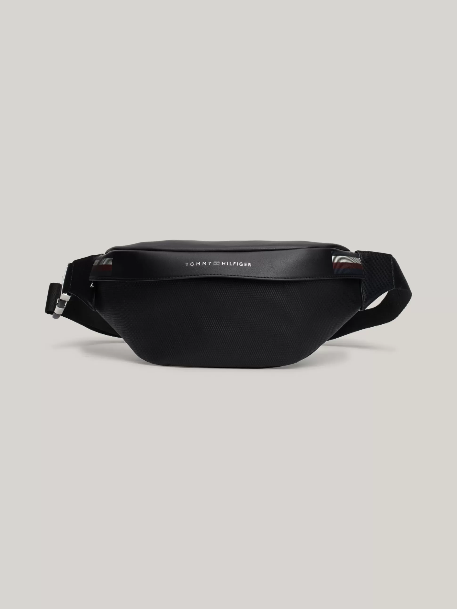 Tommy Hilfiger Torebki Na Pasku^Torba Nerka Corporate O Mieszanych Fakturach