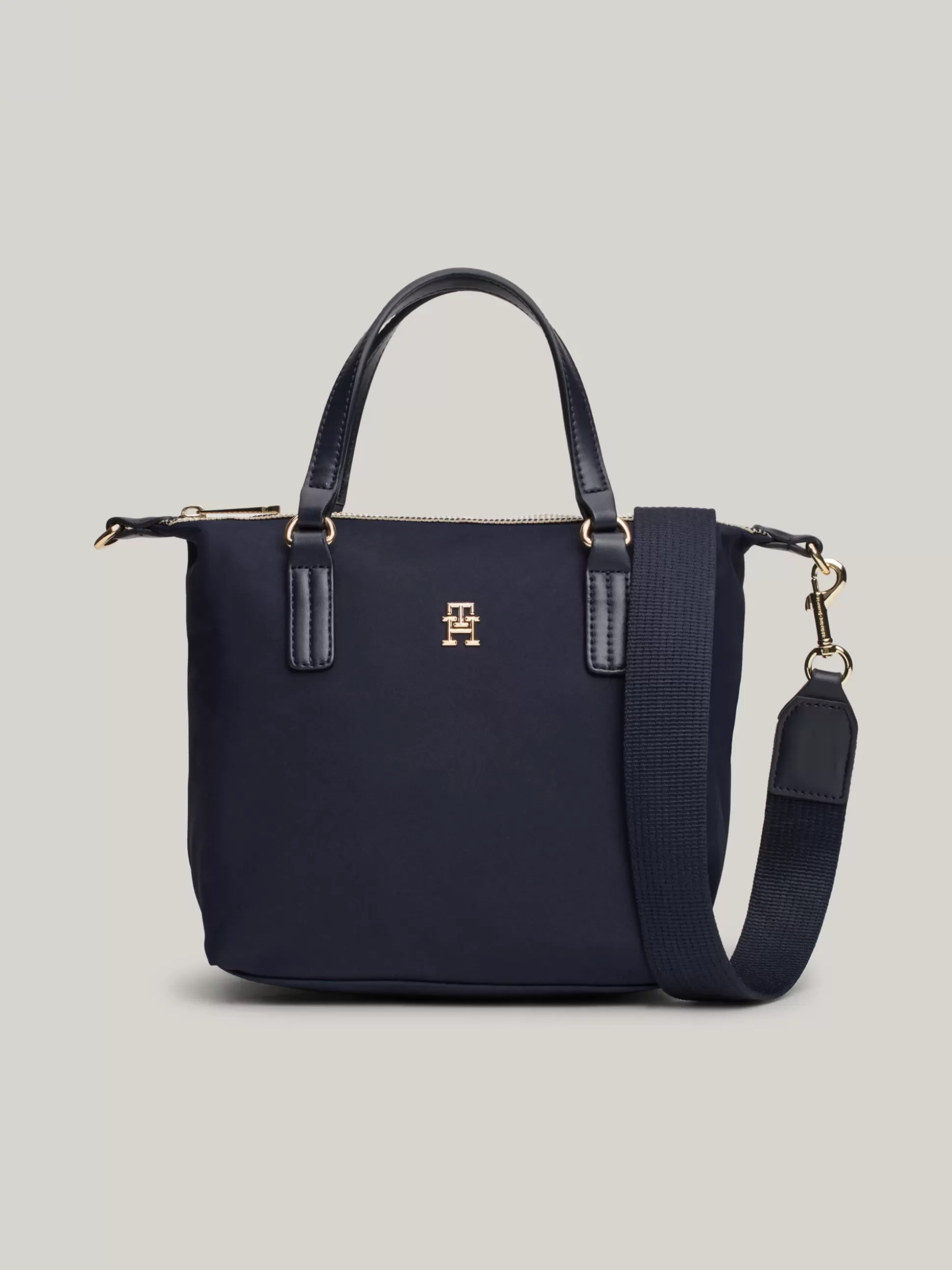 Tommy Hilfiger Torebki Tote^Torba Typu Tote Z Sygnowanym Zamkiem