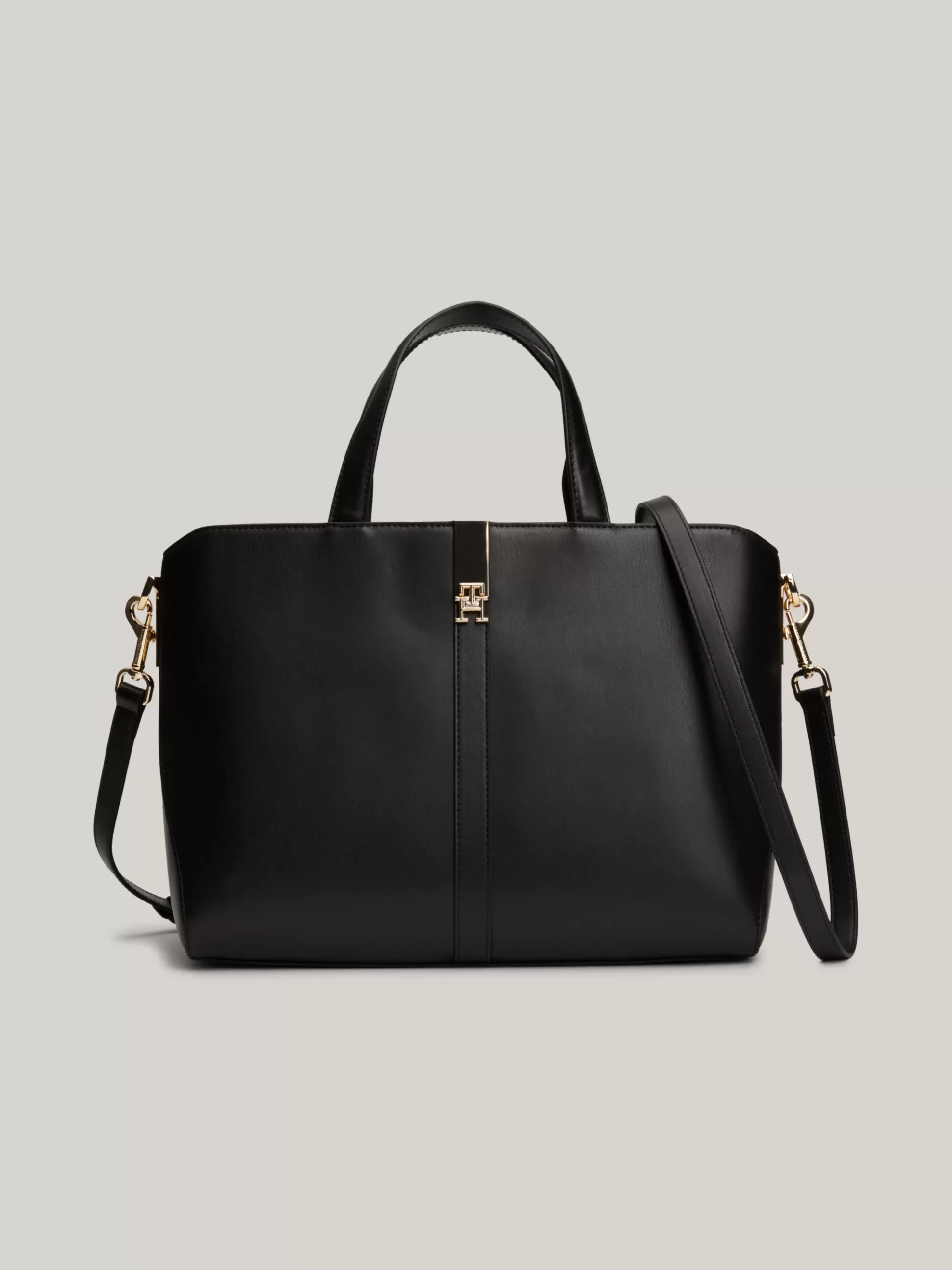 Tommy Hilfiger Torebki Tote^Torebka Na Pasku Heritage Z Plakietką