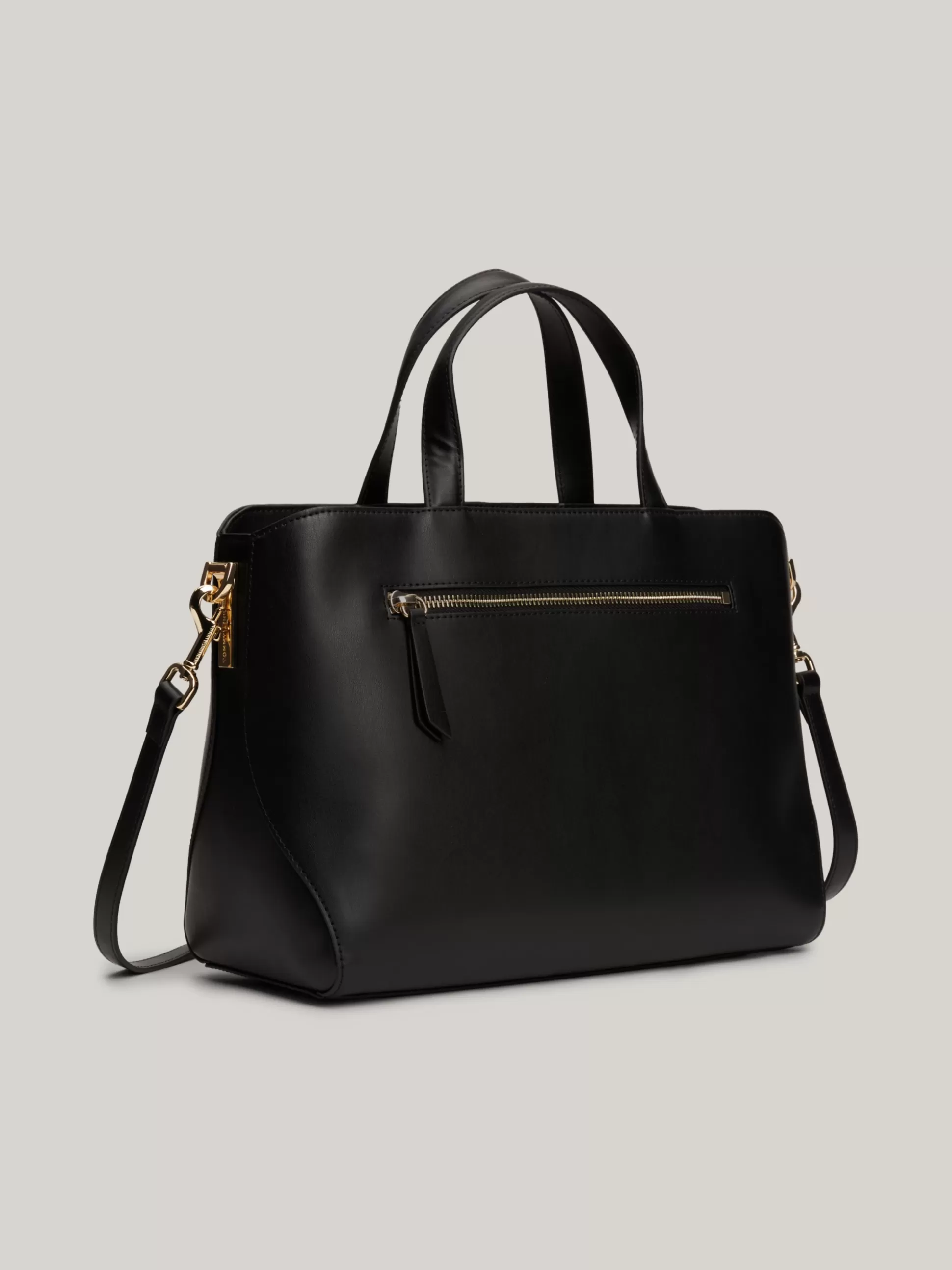 Tommy Hilfiger Torebki Tote^Torebka Na Pasku Heritage Z Plakietką