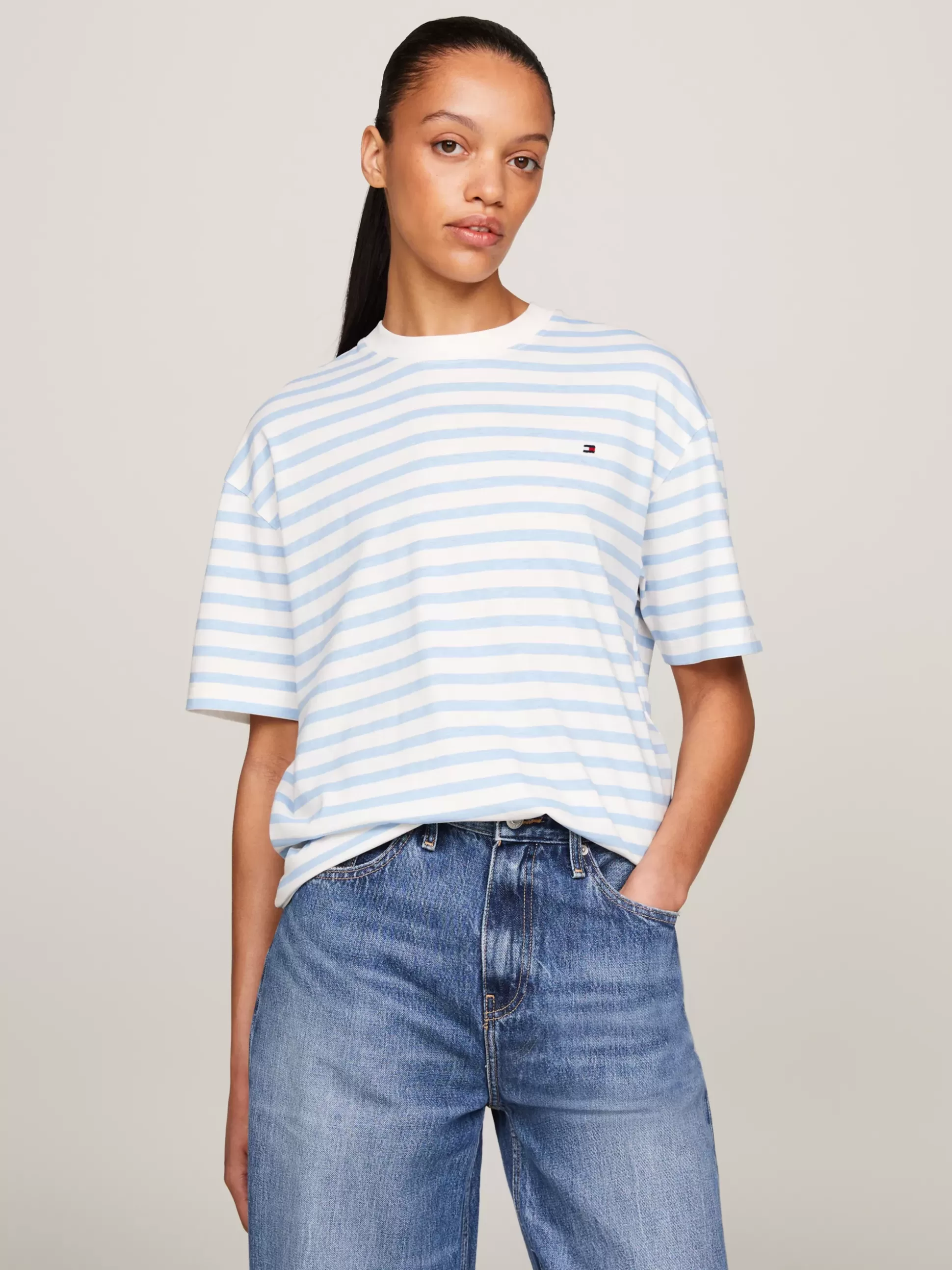 Tommy Hilfiger T-Shirty^T-shirt O Luźnym Kroju W Paski