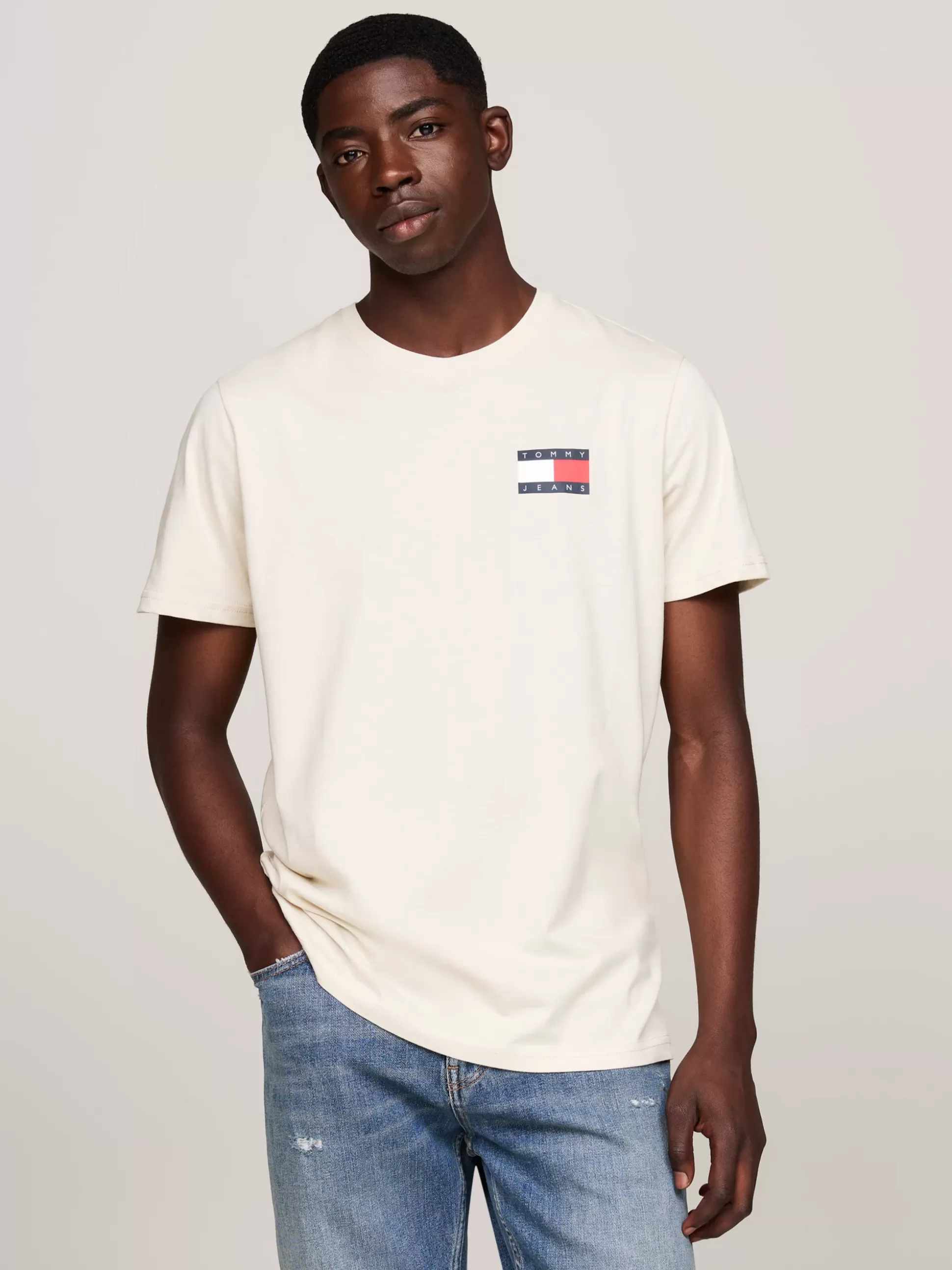 Tommy Hilfiger T-Shirty^T-shirt O Wąskim Kroju Z Logo