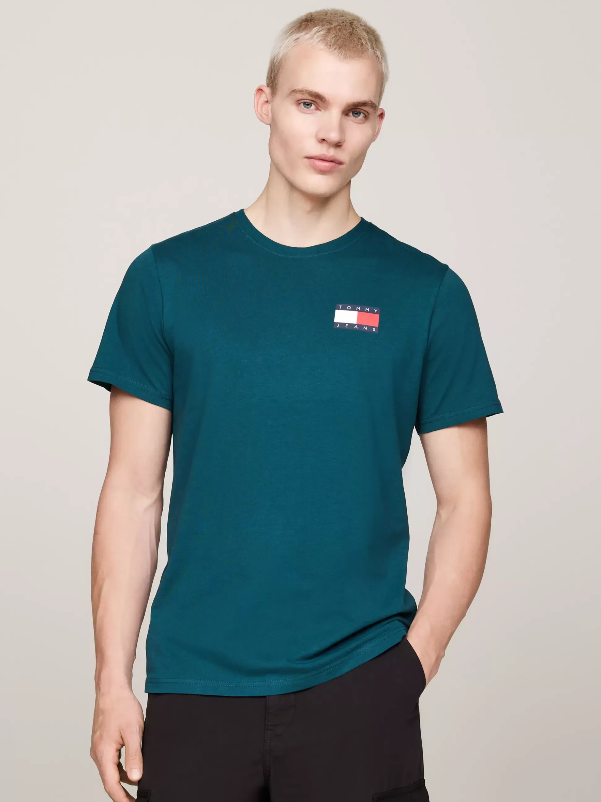 Tommy Hilfiger T-Shirty^T-shirt O Wąskim Kroju Z Logo