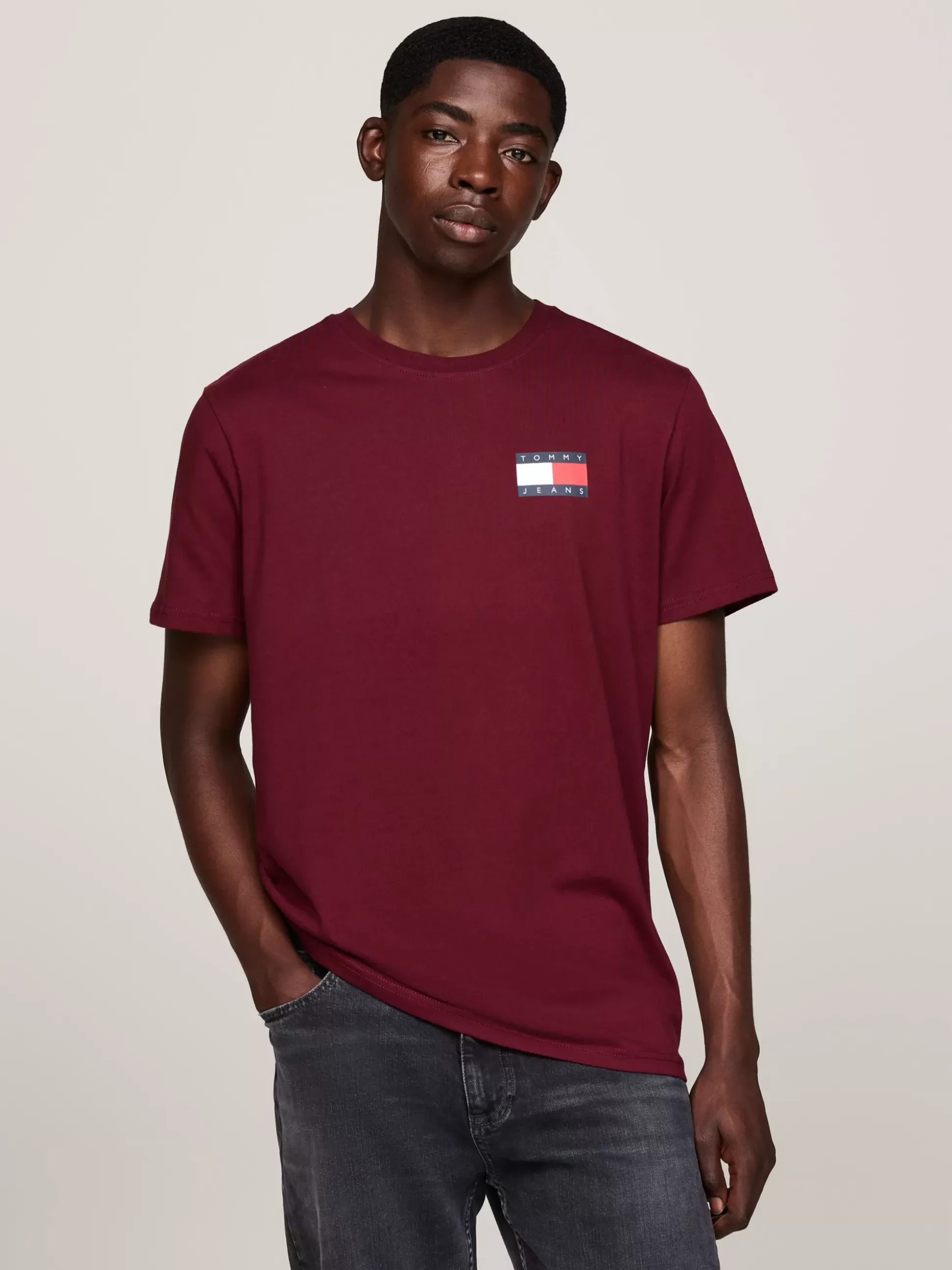 Tommy Hilfiger T-Shirty^T-shirt O Wąskim Kroju Z Logo