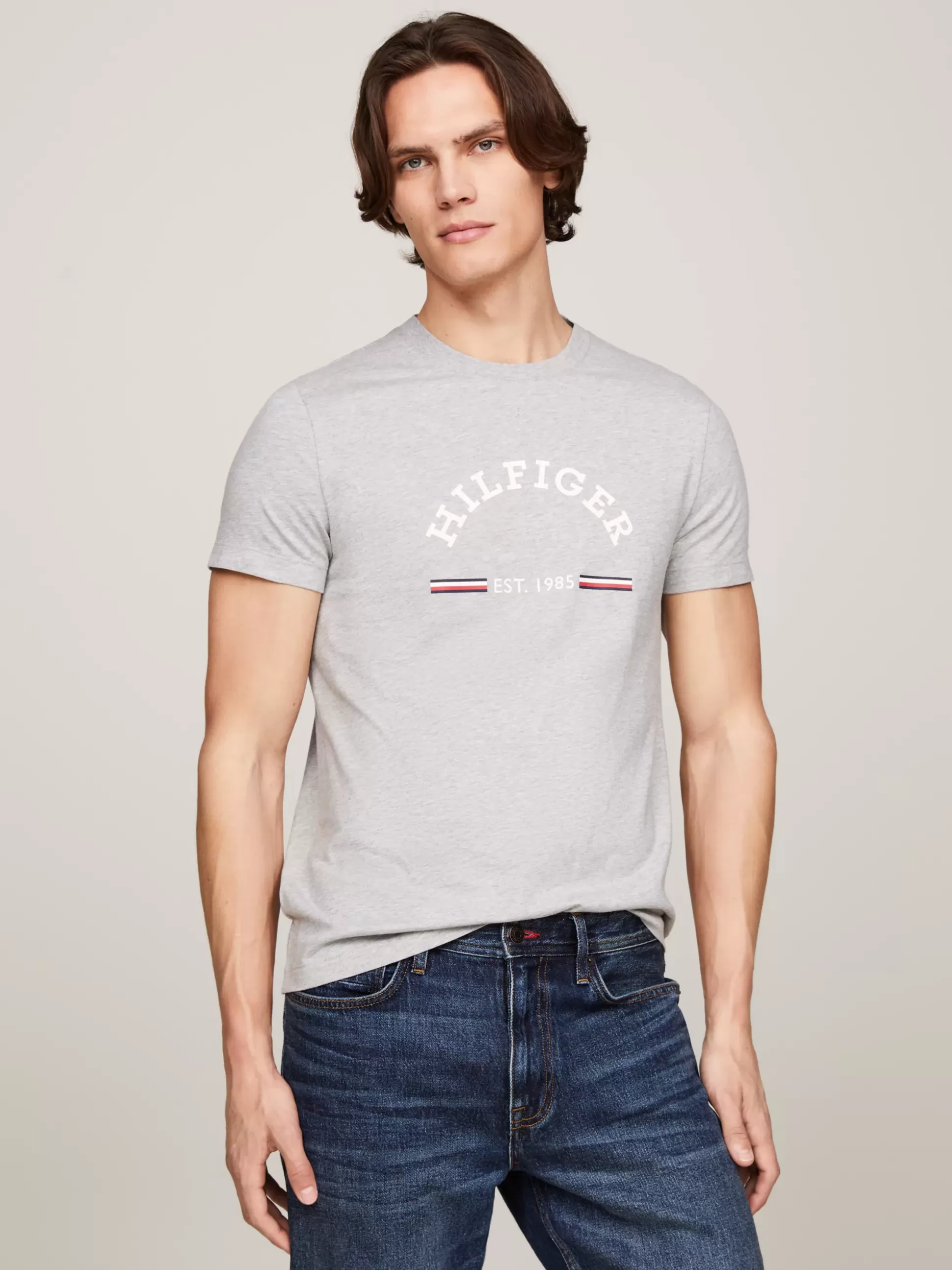 Tommy Hilfiger T-Shirty^T-shirt O Wąskim Kroju Z Logo