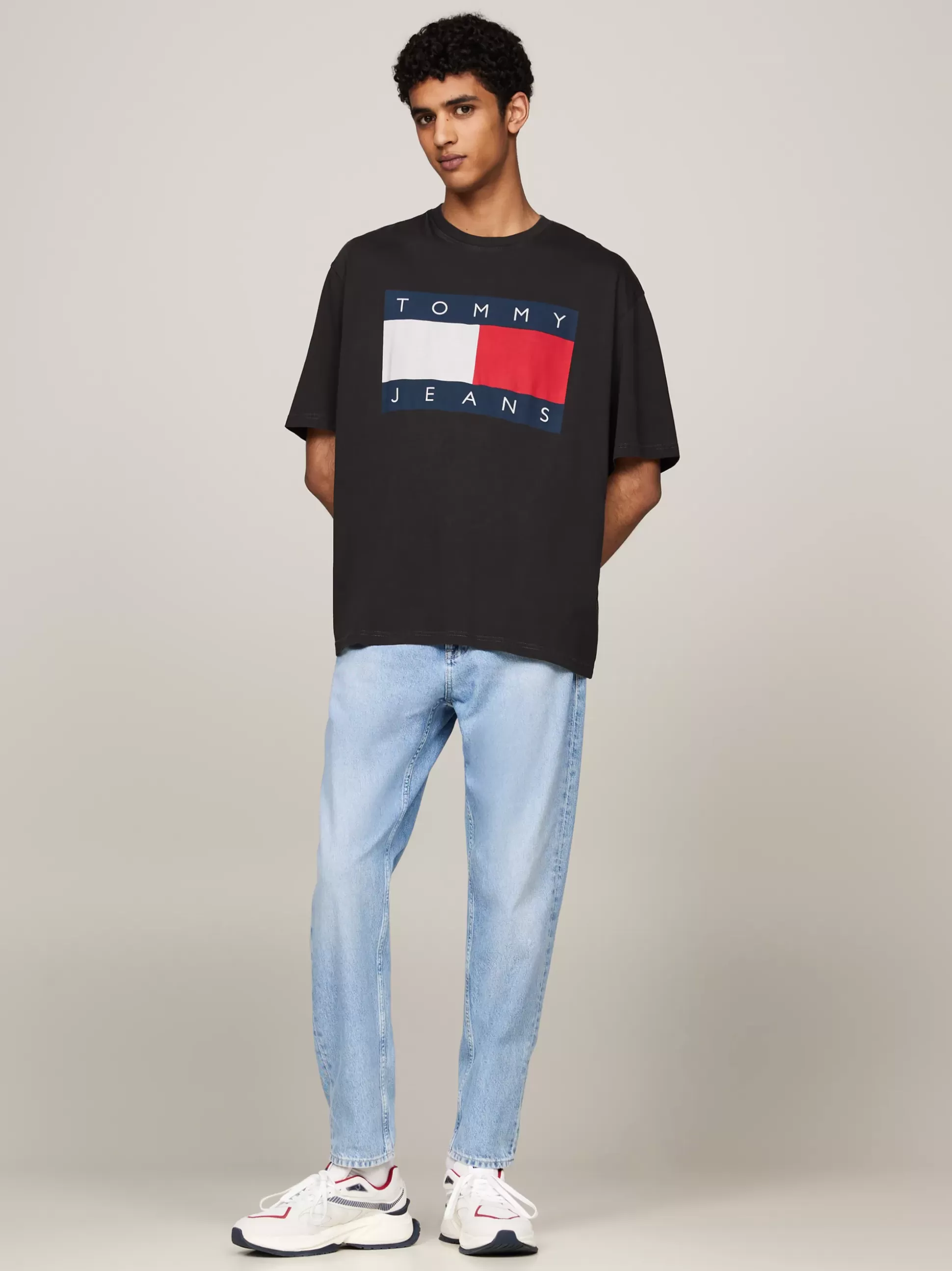 Tommy Hilfiger T-Shirty^T-shirt Oversize Z Flagą