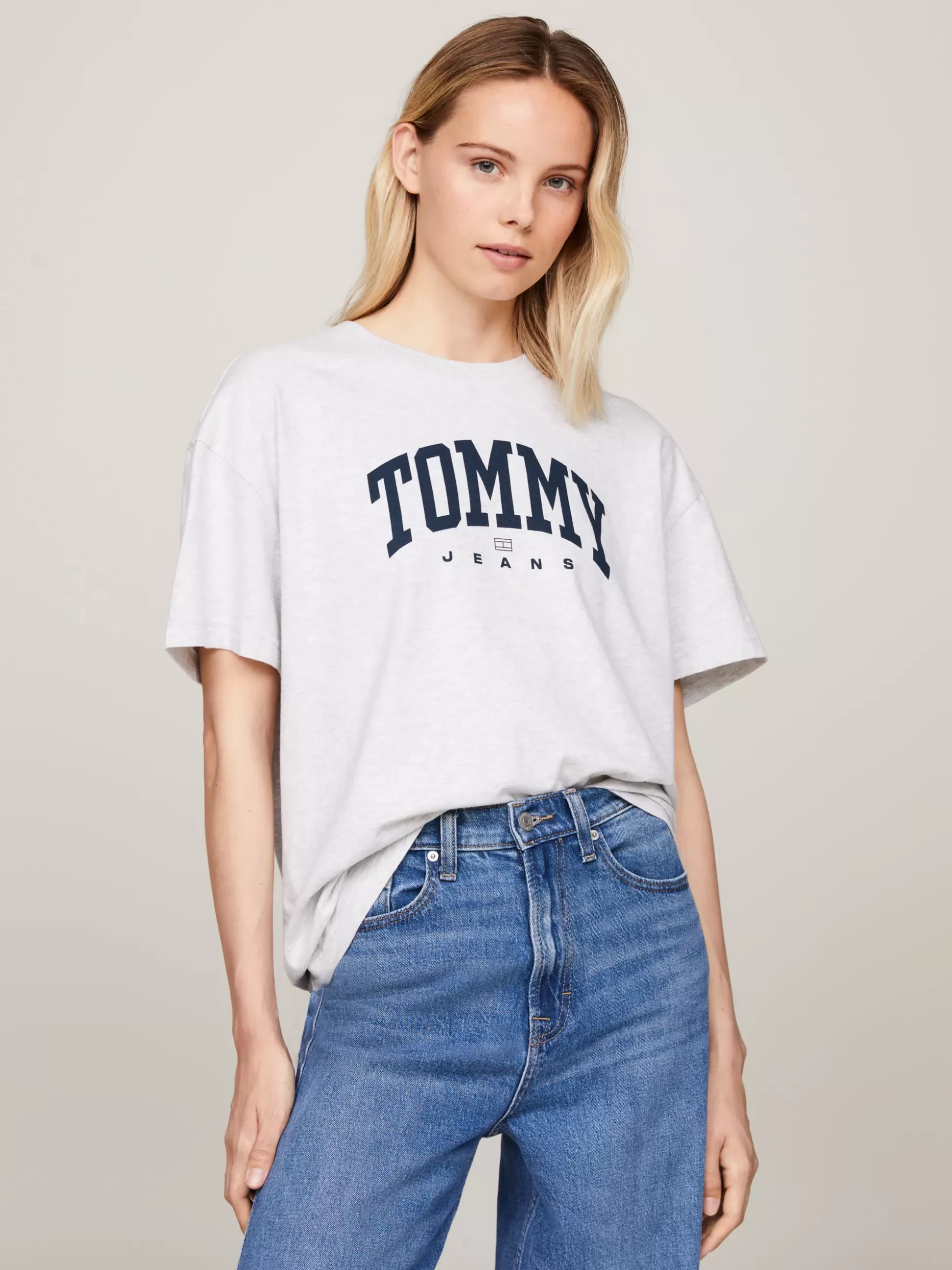 Tommy Hilfiger T-Shirty^T-shirt Oversize Z Logo W Stylu Varsity