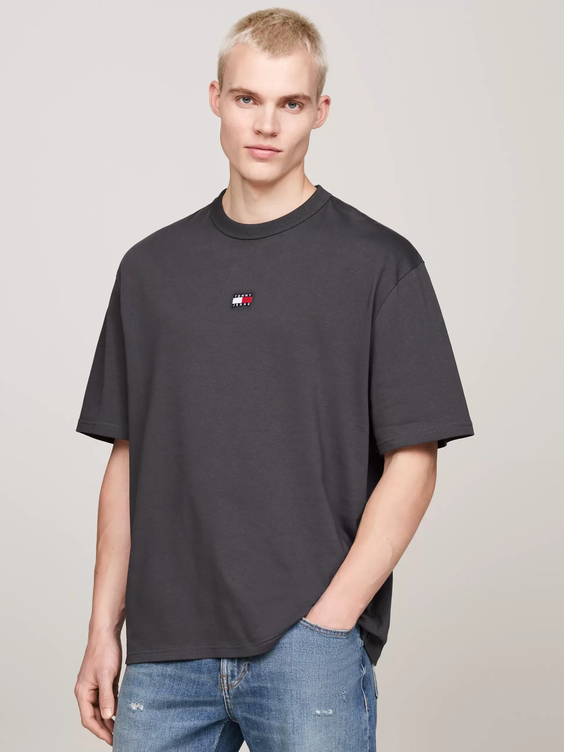 Tommy Hilfiger T-Shirty^T-shirt Oversize Z Naszywką Tommy