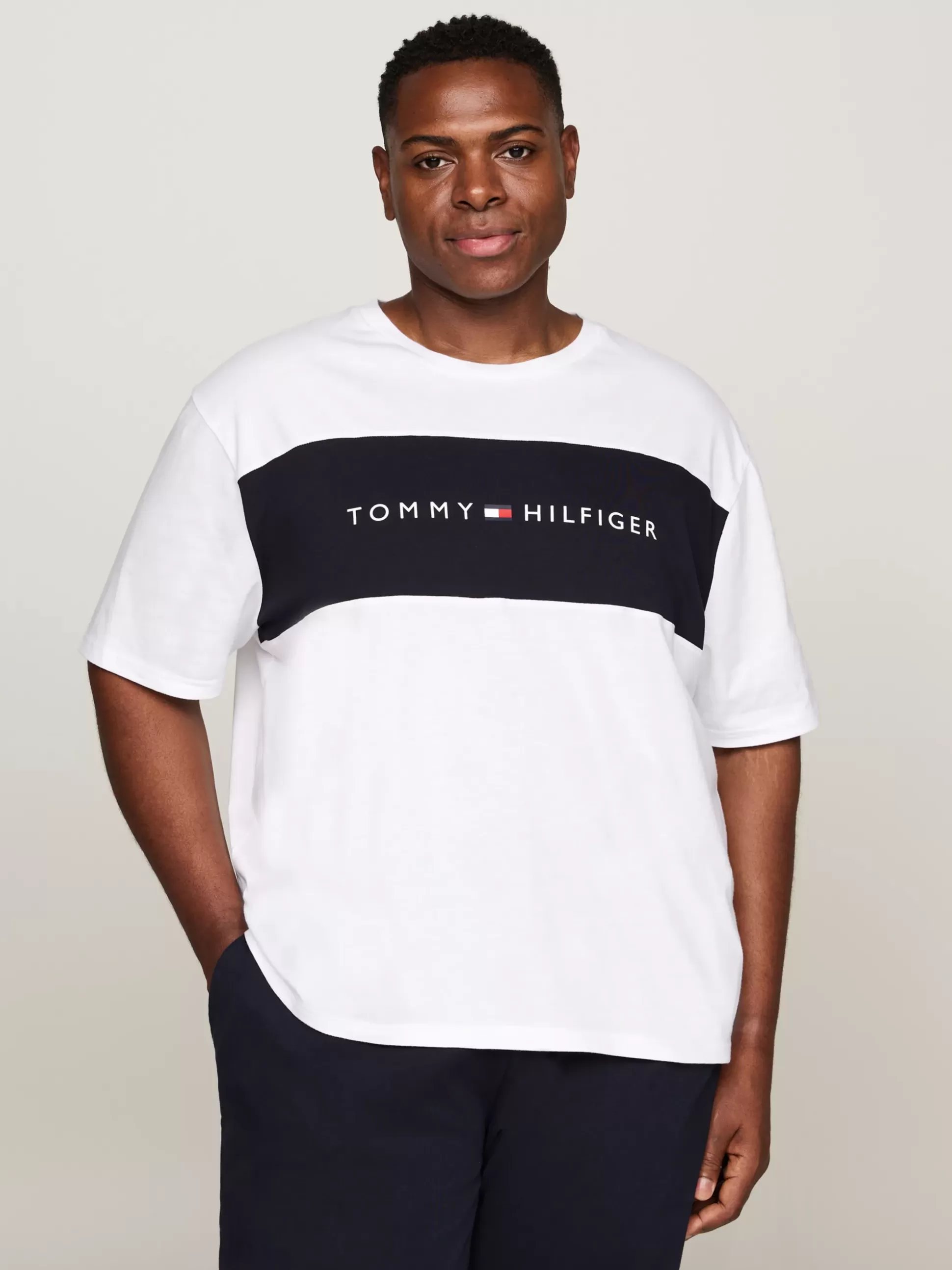 Tommy Hilfiger Stroje Domowe^T-shirt TH Original Plus Z Blokami Kolorów