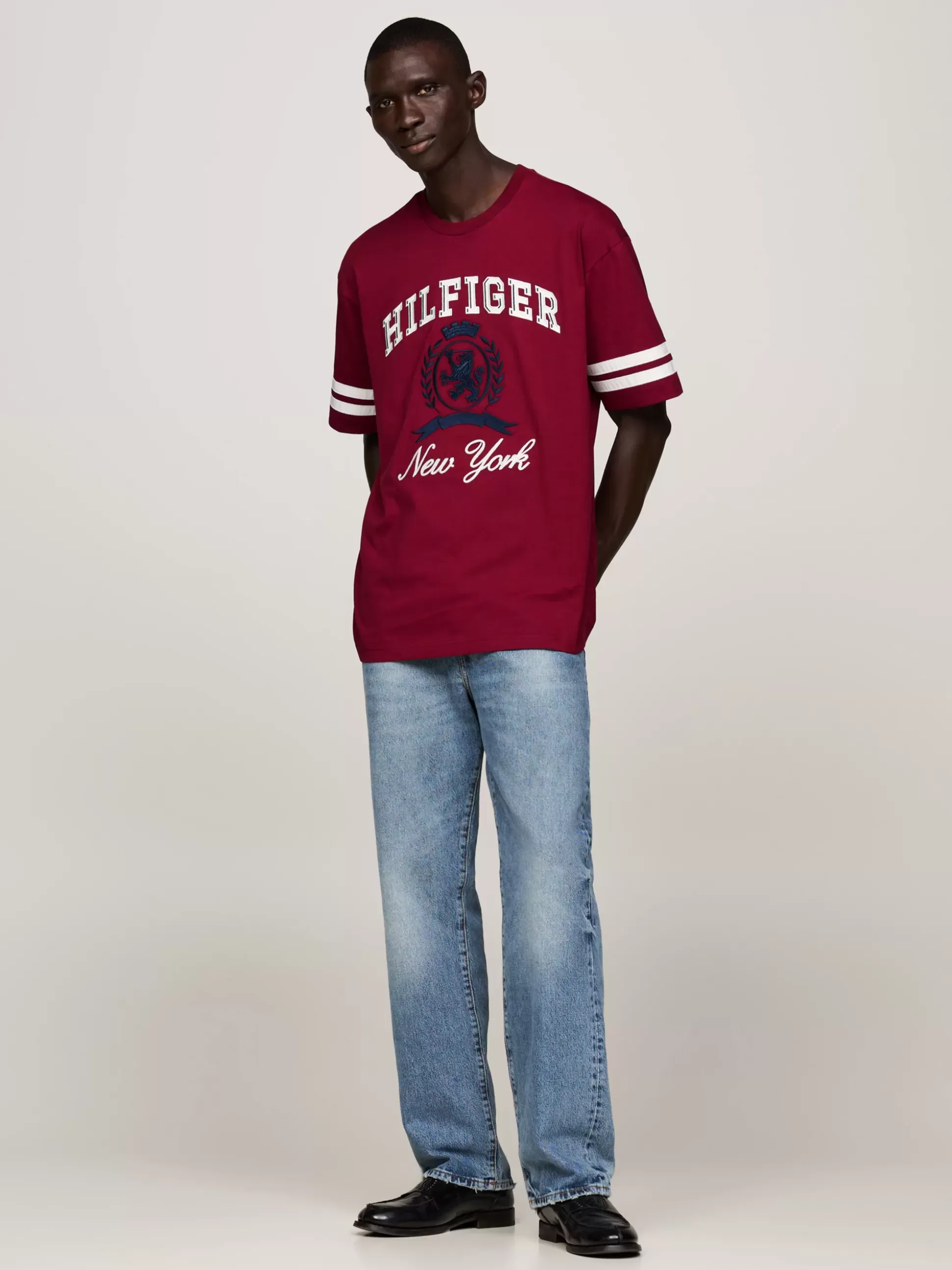 Tommy Hilfiger T-Shirty^T-shirt Z Emblematem I Dużym Logo