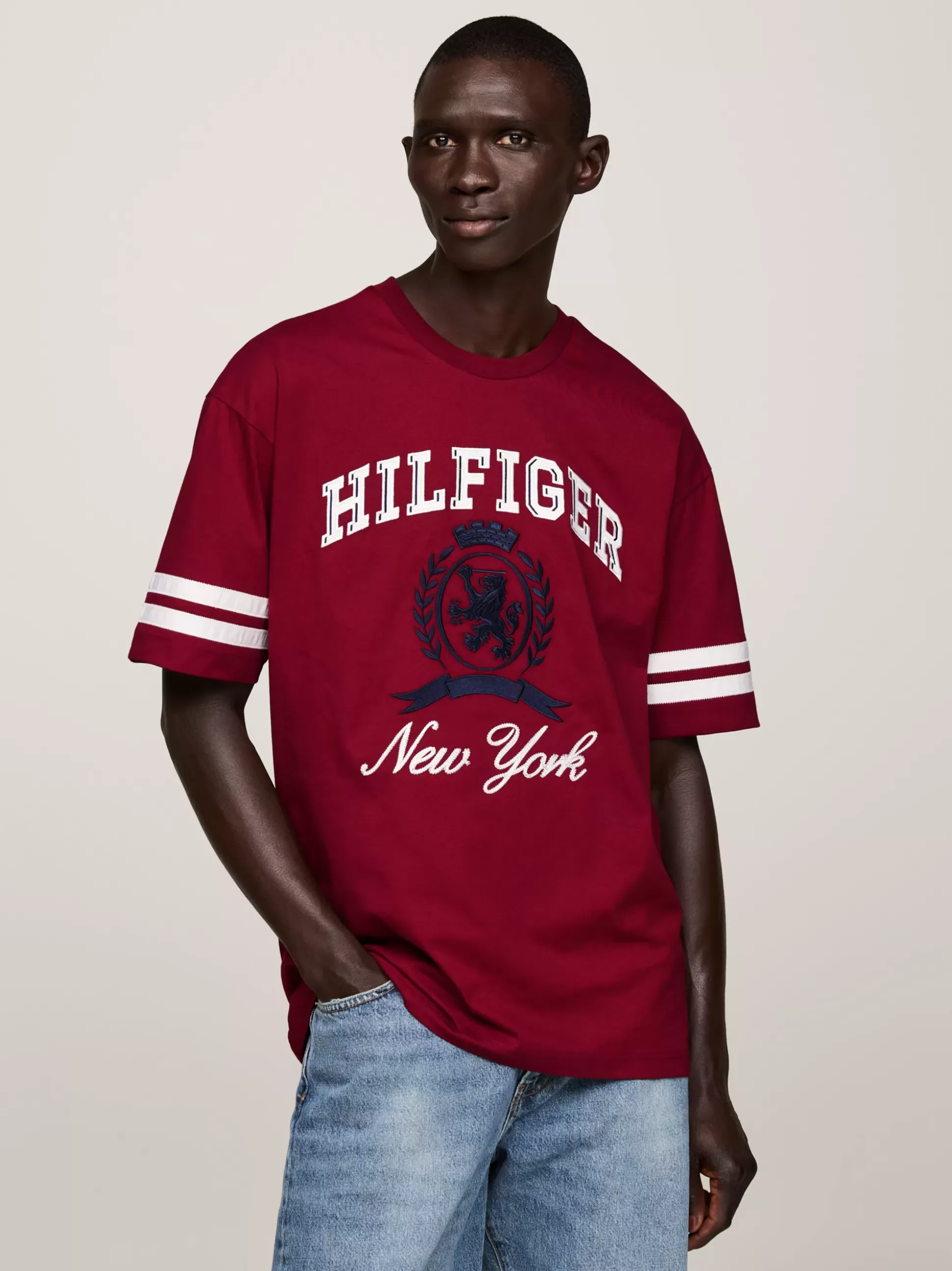 Tommy Hilfiger T-Shirty^T-shirt Z Emblematem I Dużym Logo