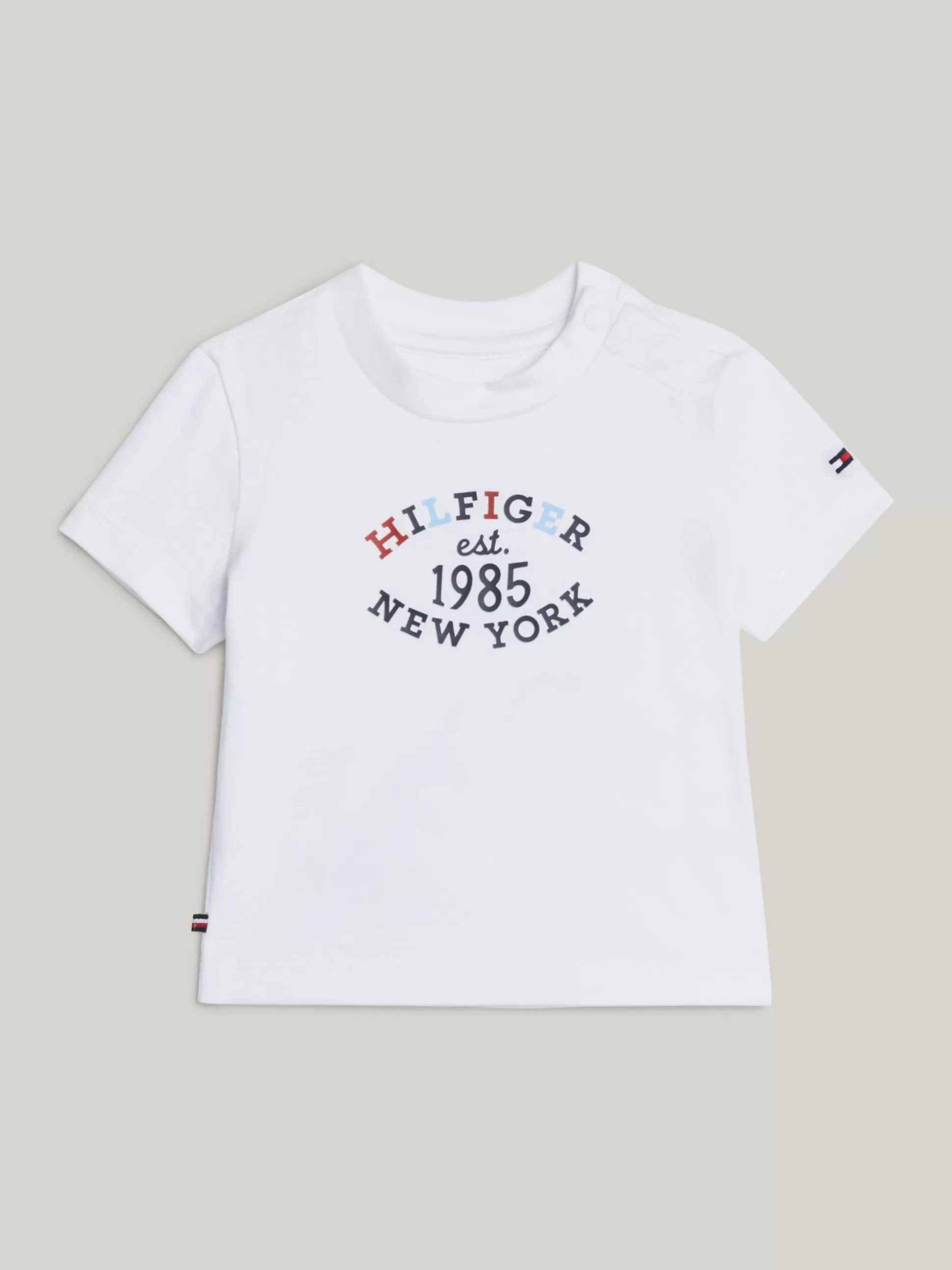 Dzieci Tommy Hilfiger Dziewczynki | Chłopcy^T-shirt Z Logo Hilfiger Monotype