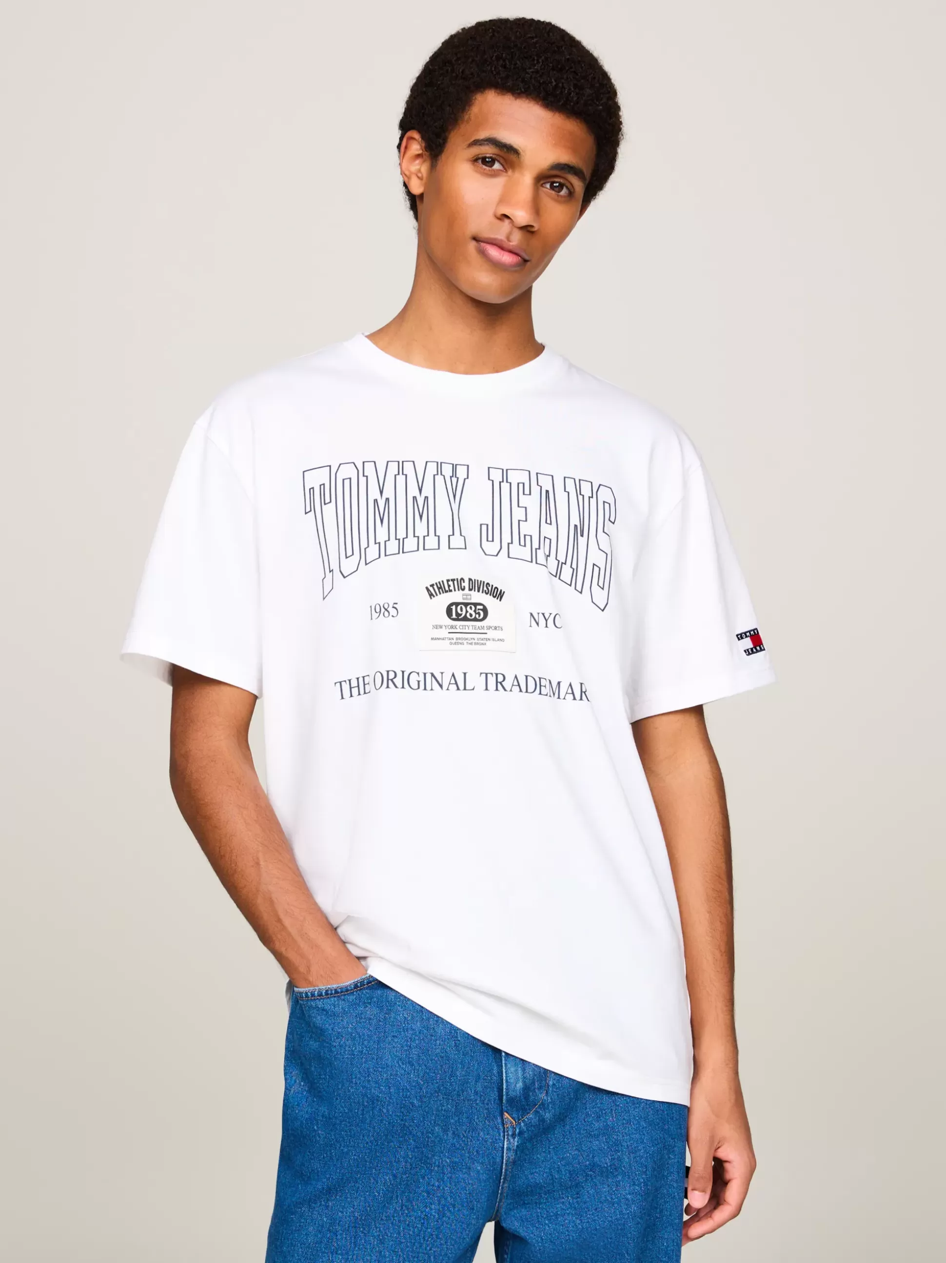 Tommy Hilfiger T-Shirty^T-shirt Z Logo W Stylu Retro