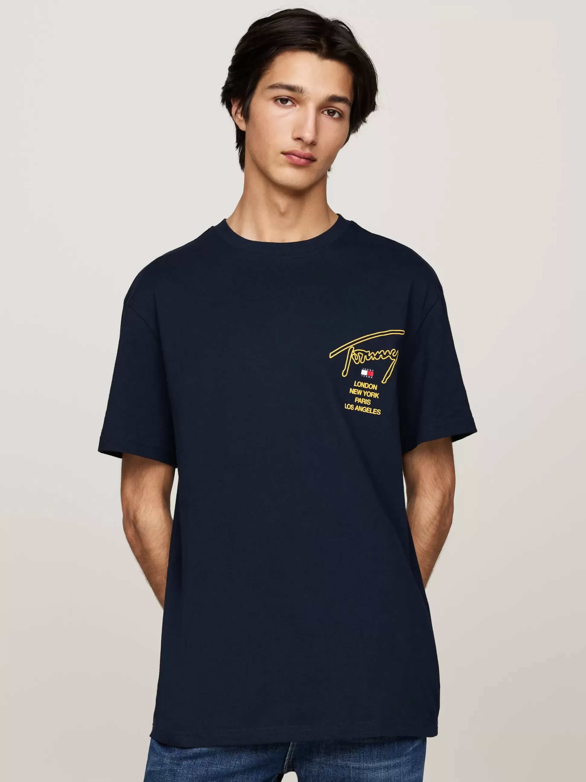 Tommy Hilfiger T-Shirty^T-shirt Z Logo Z Podpisem Z Tyłu