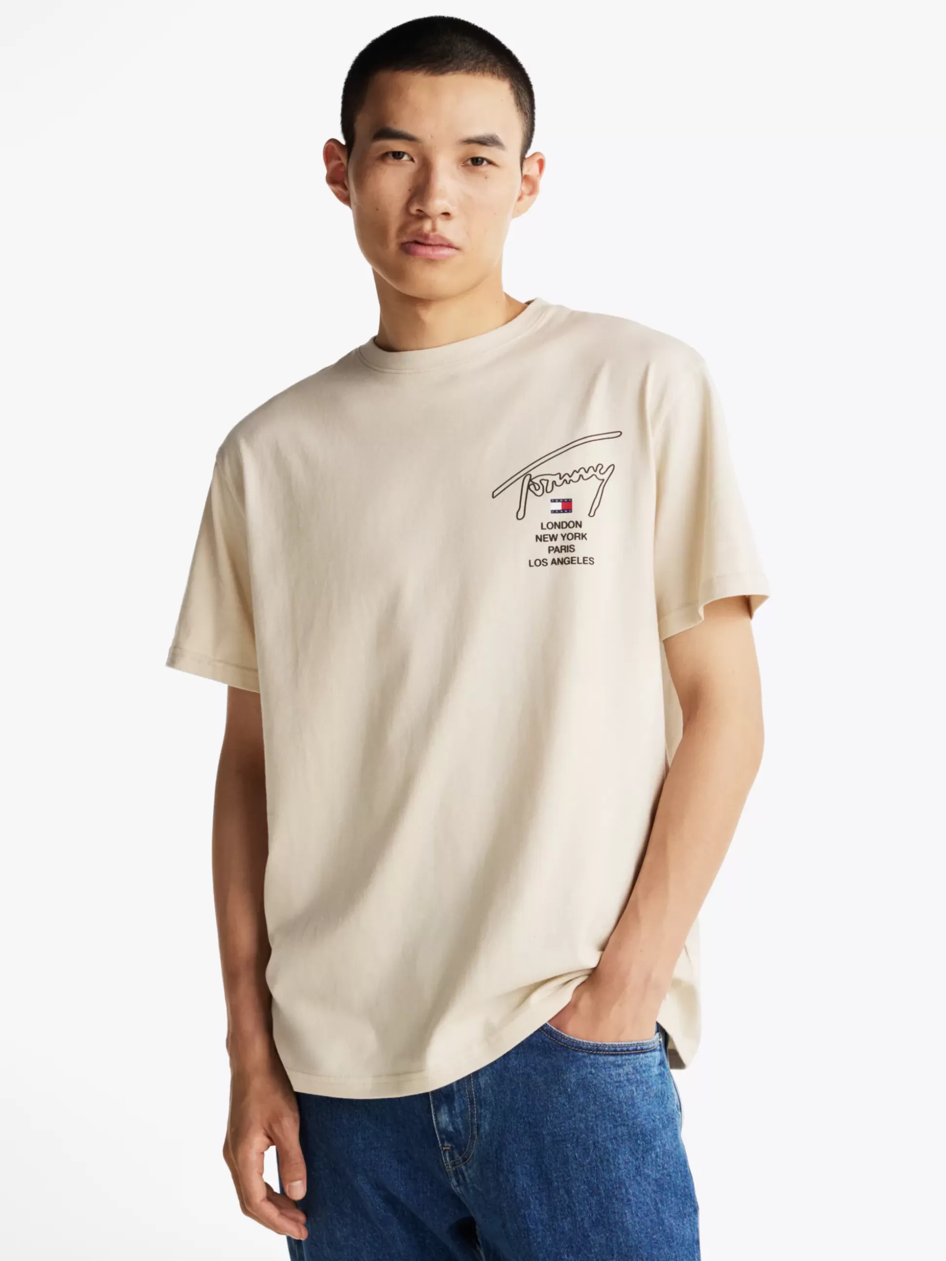 Tommy Hilfiger T-Shirty^T-shirt Z Logo Z Podpisem Z Tyłu