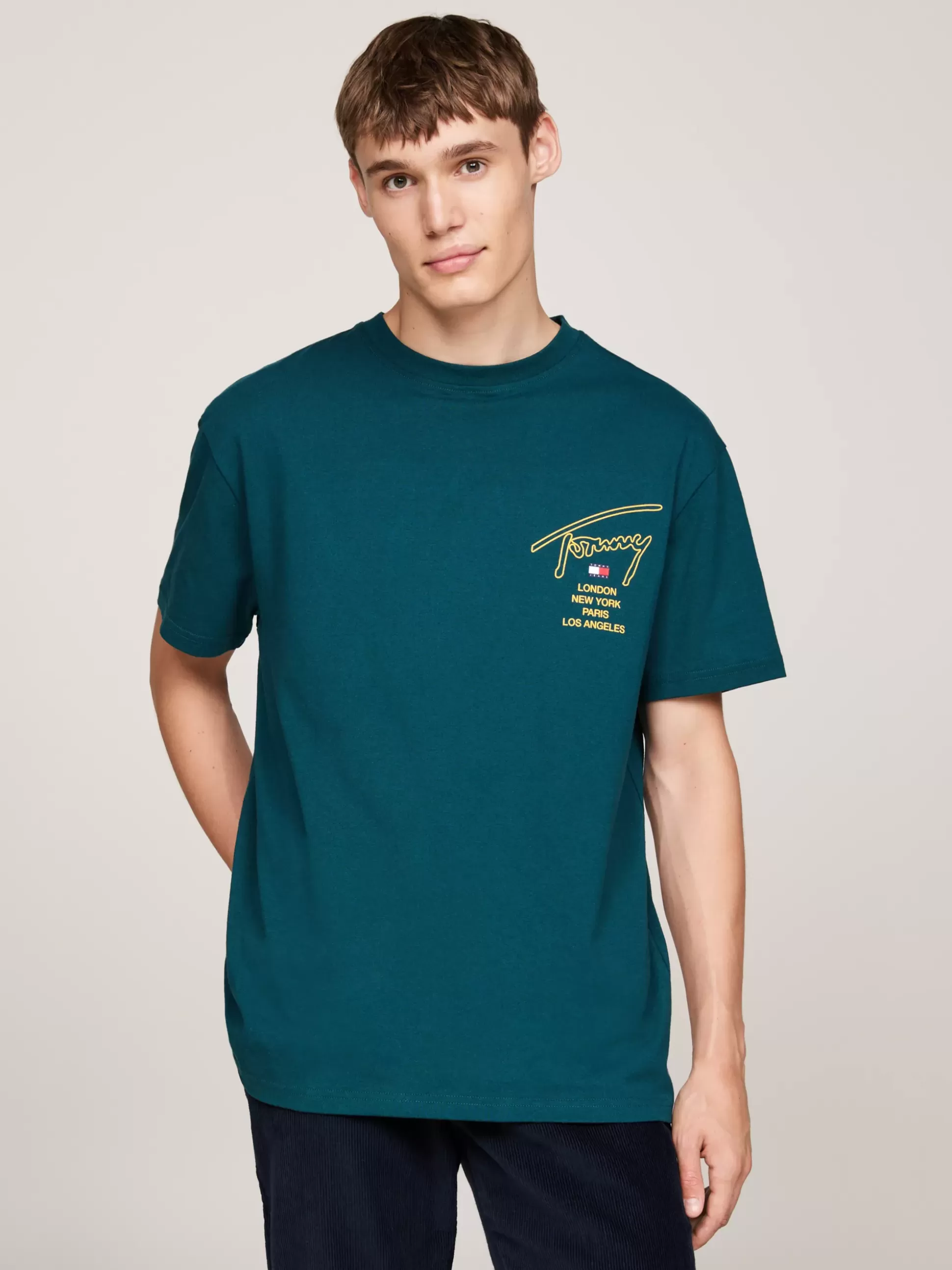 Tommy Hilfiger T-Shirty^T-shirt Z Logo Z Podpisem Z Tyłu