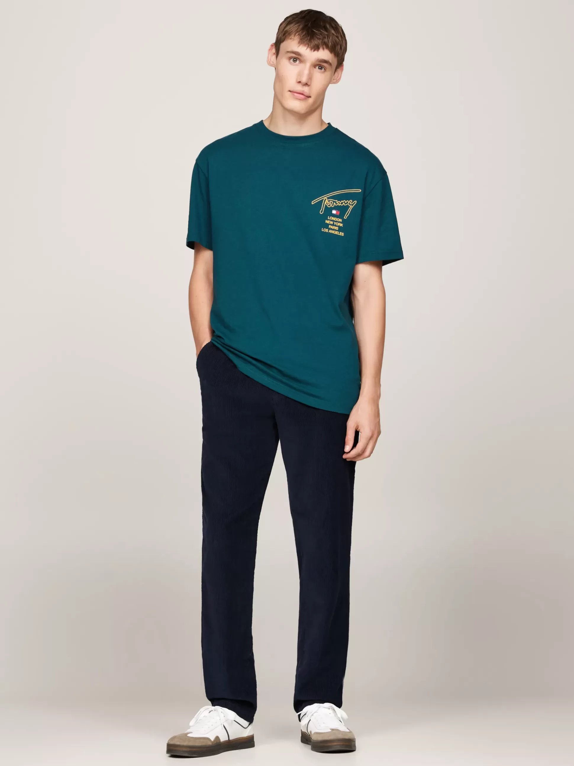 Tommy Hilfiger T-Shirty^T-shirt Z Logo Z Podpisem Z Tyłu