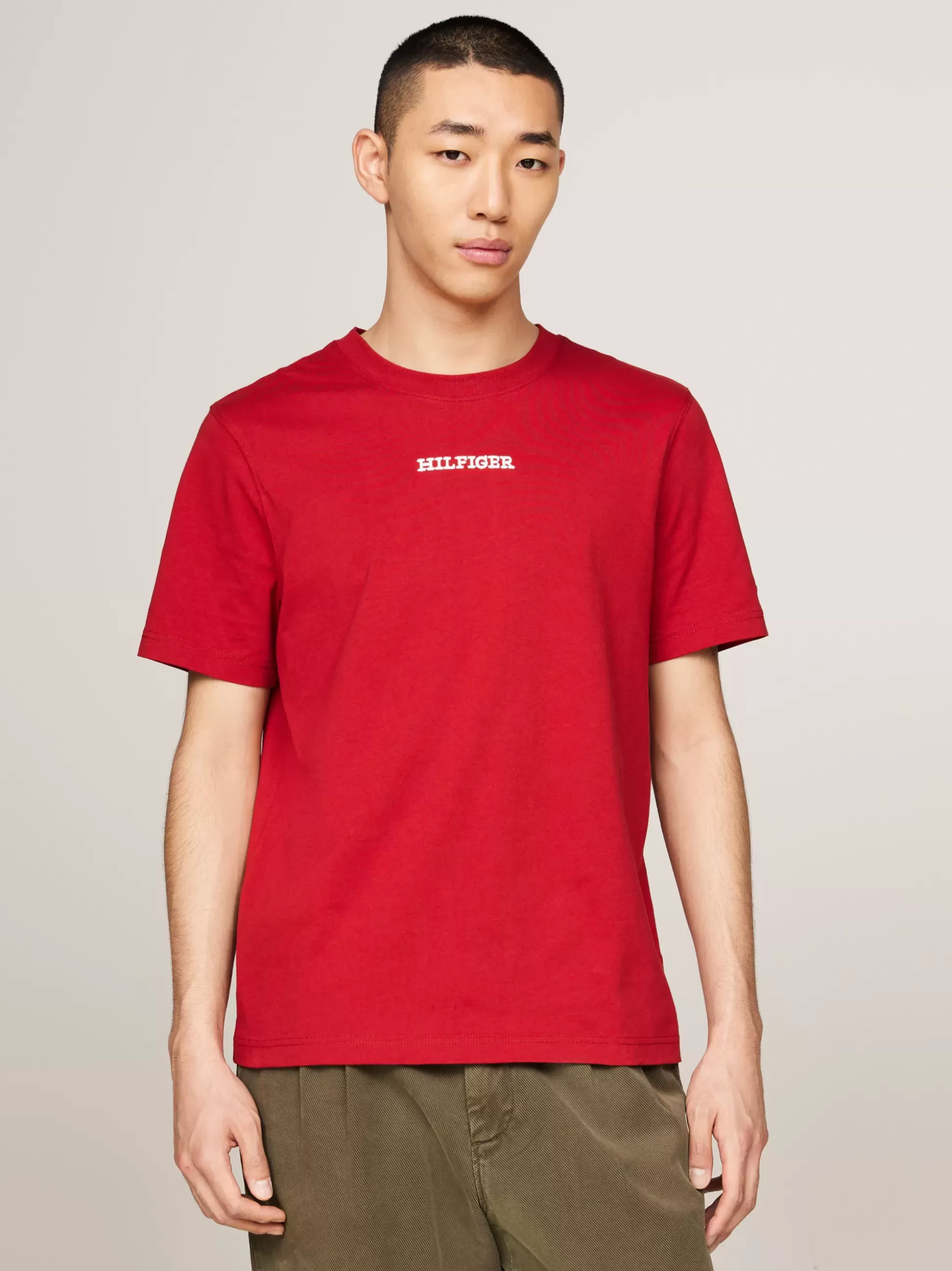 Tommy Hilfiger T-Shirty^T-shirt Z Monotypowym Logo Hilfiger